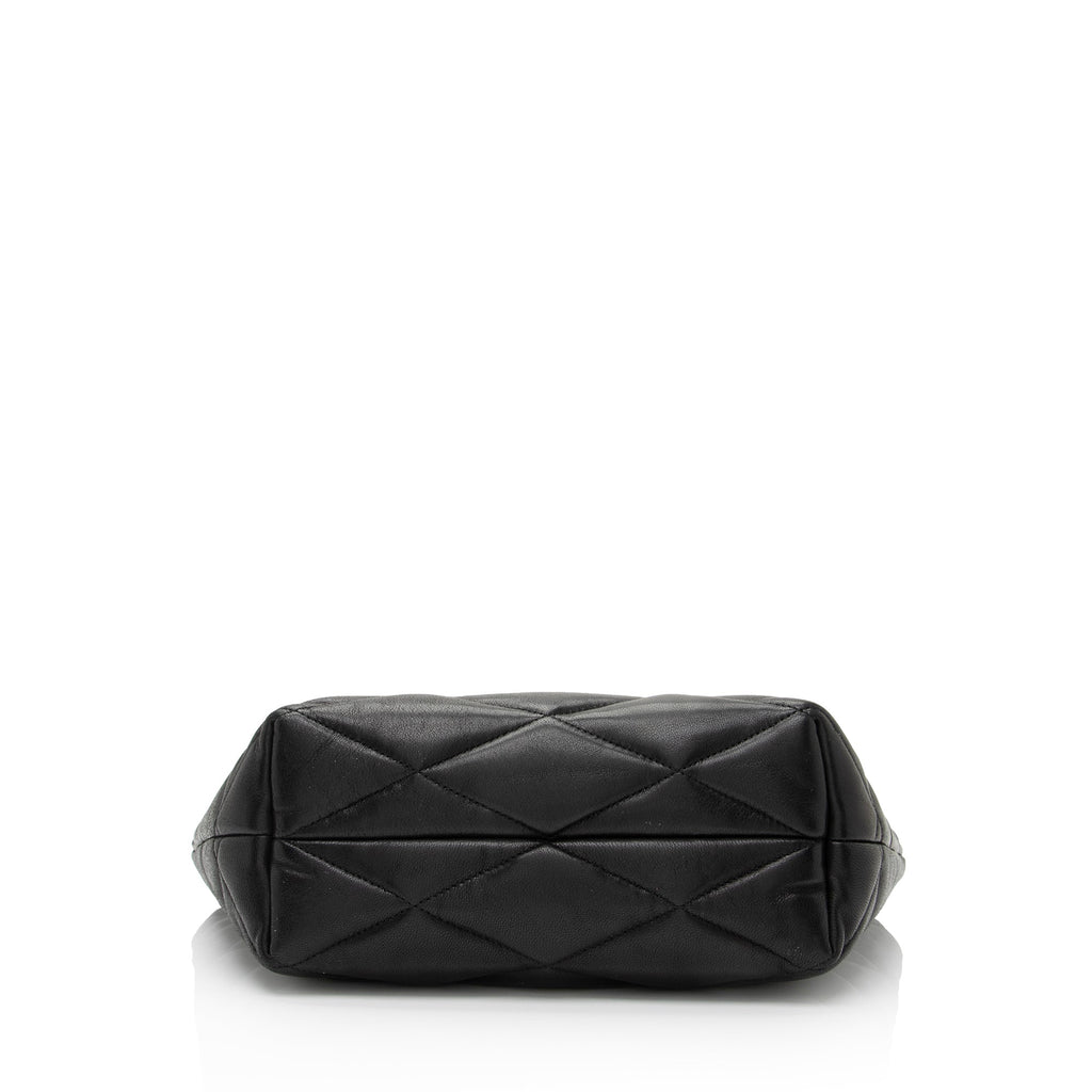 Saint Laurent Lambskin Monogram Sade Pouch (SHF-2kkXSR)