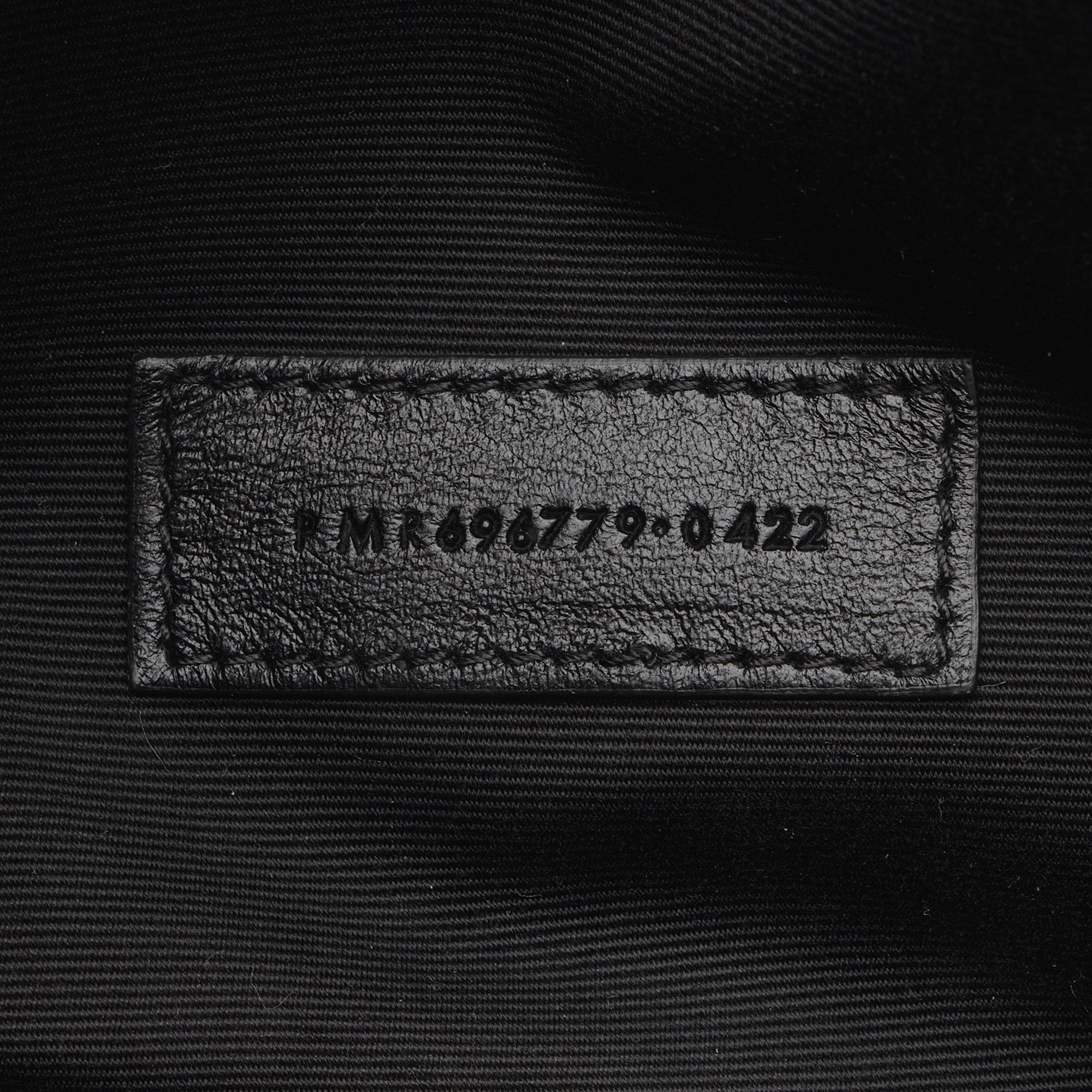 Saint Laurent Lambskin Monogram Sade Pouch (SHF-2kkXSR)