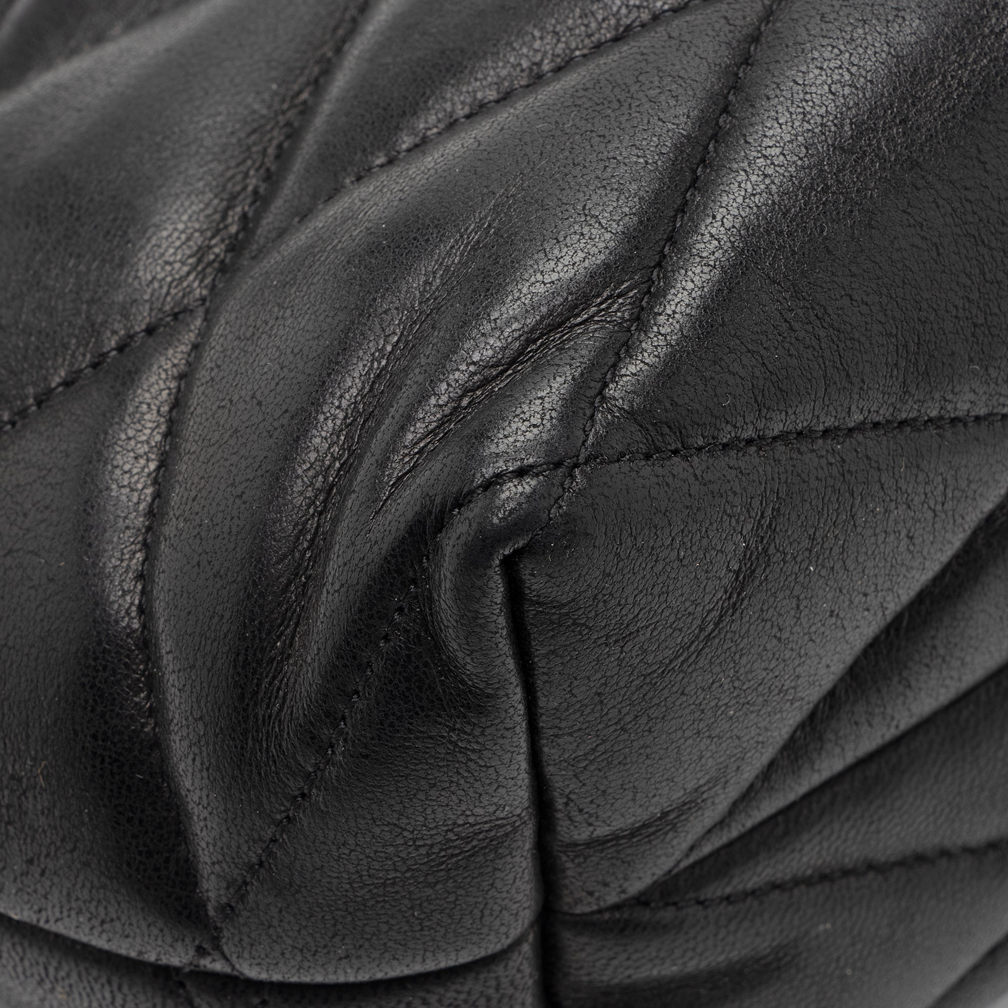 Saint Laurent Lambskin Monogram Sade Pouch (SHF-2kkXSR)