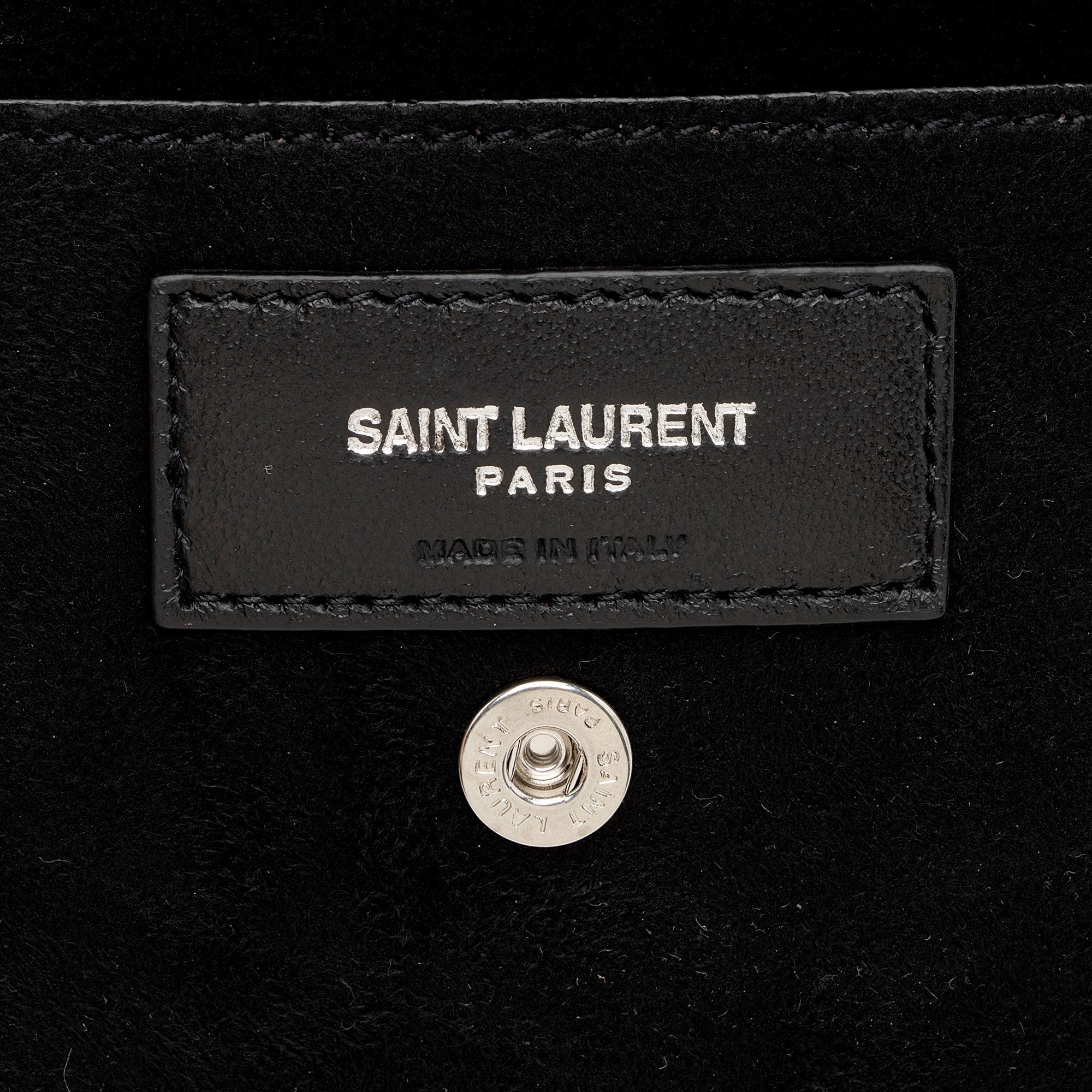 Saint Laurent Lambskin Teddy Drawstring Backpack (SHF-AWdD6b)