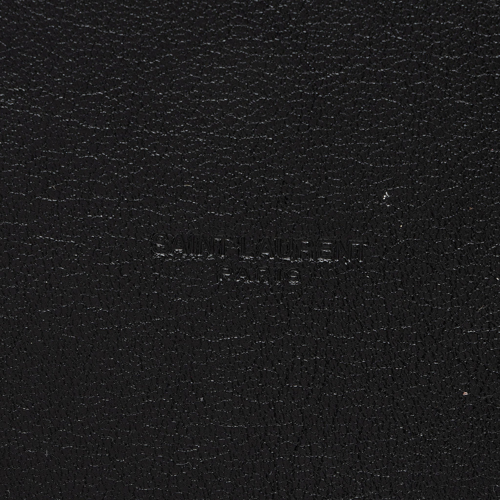 Saint Laurent Lambskin Seau Fermoir Bucket Bag (SHF-tr8sJF)
