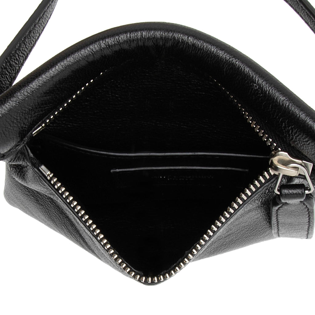 Saint Laurent Lambskin Sid Flat Crossbody Bag (SHF-PDqg2e)