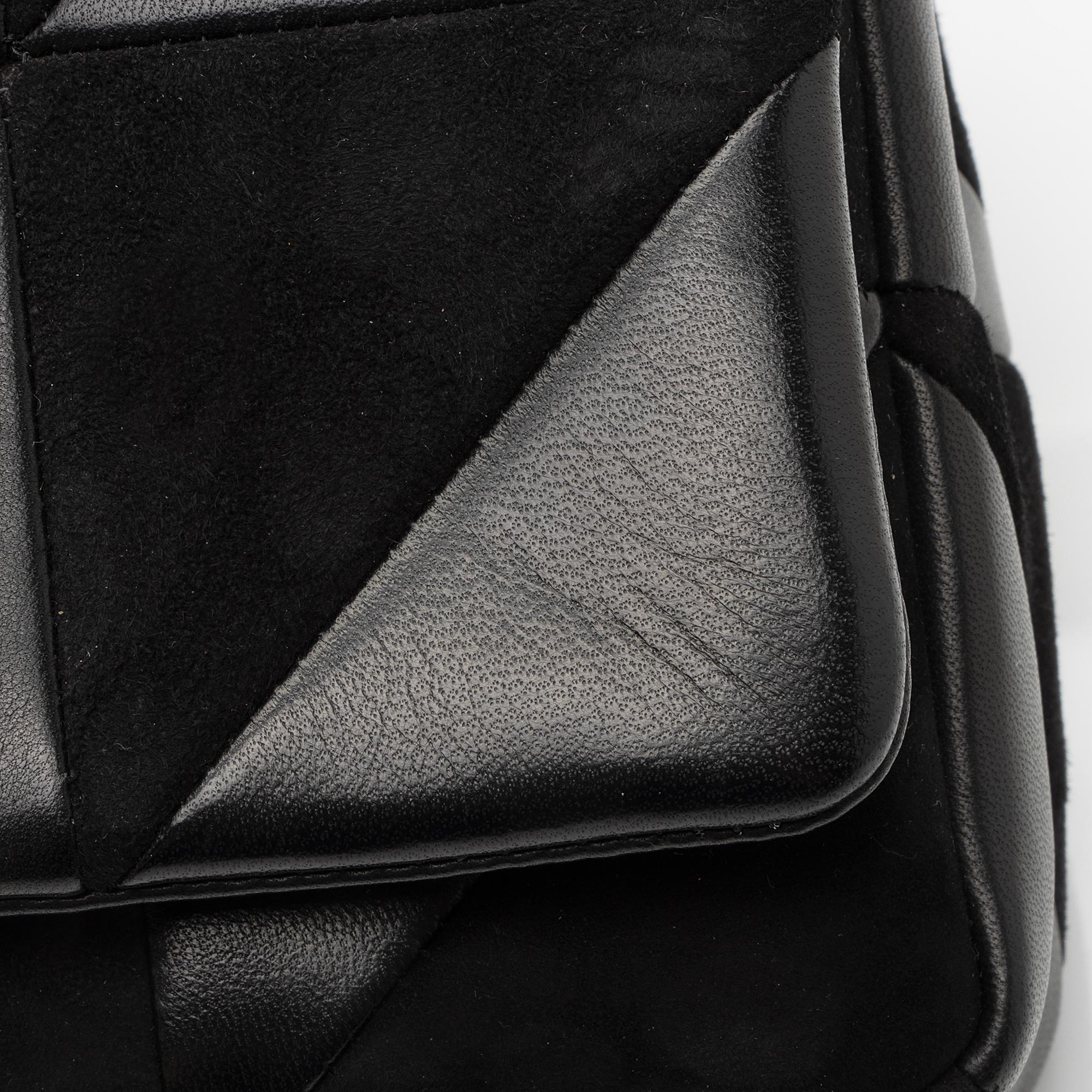 Saint Laurent Lambskin Suede Monogram Jamie Chain Medium Shoulder Bag (SHF-YBudYx)