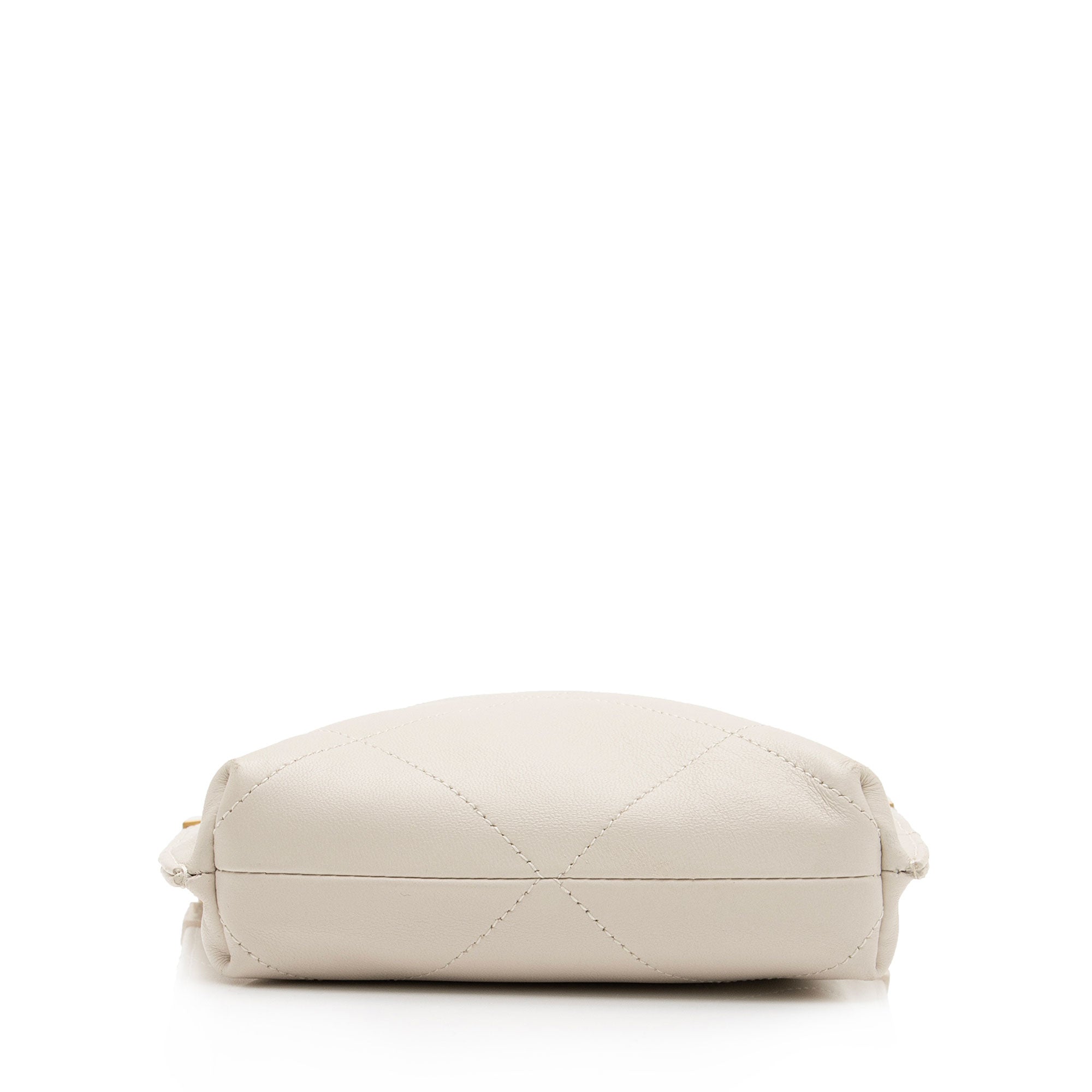 Saint Laurent Lambskin Suzanne Mini Hobo (SHF-35zMGT)