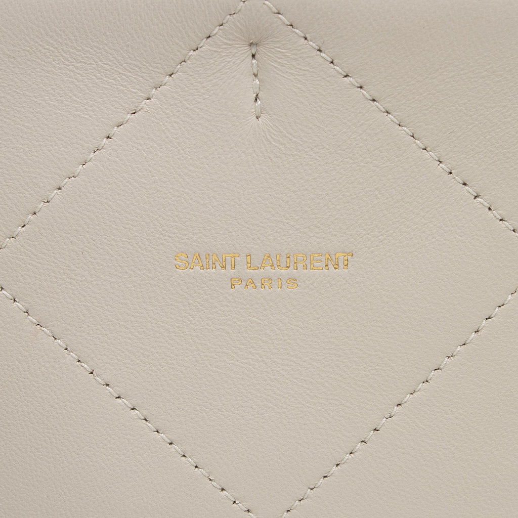 Saint Laurent Lambskin Suzanne Mini Hobo (SHF-35zMGT)