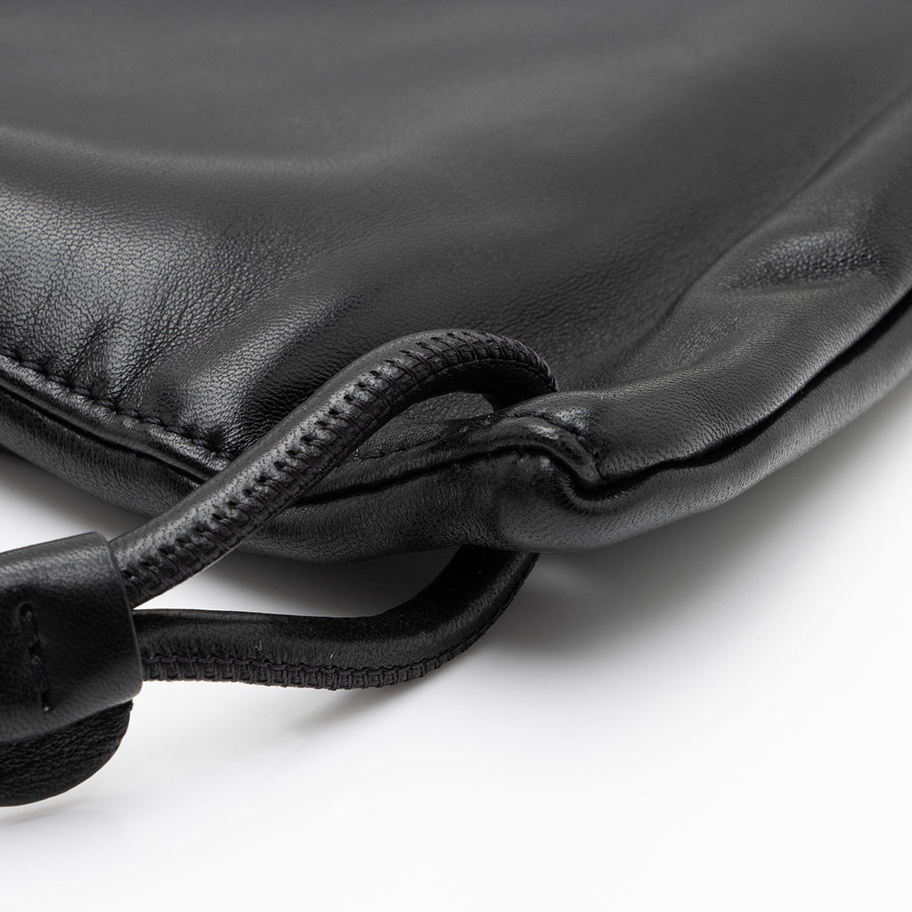 Saint Laurent Lambskin Teddy Drawstring Backpack (SHF-t2PP0a)