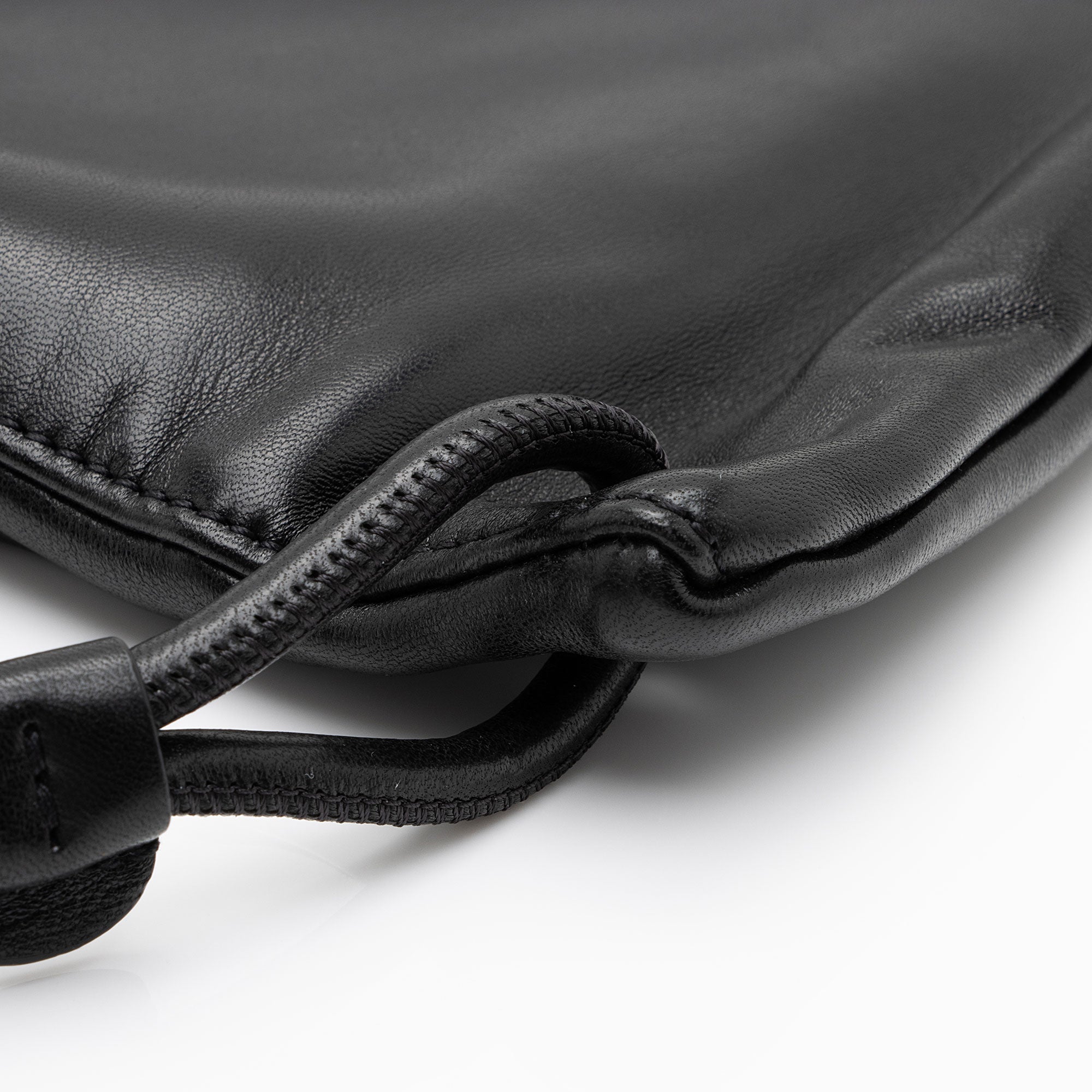 Saint Laurent Lambskin Teddy Drawstring Backpack (SHF-t2PP0a)