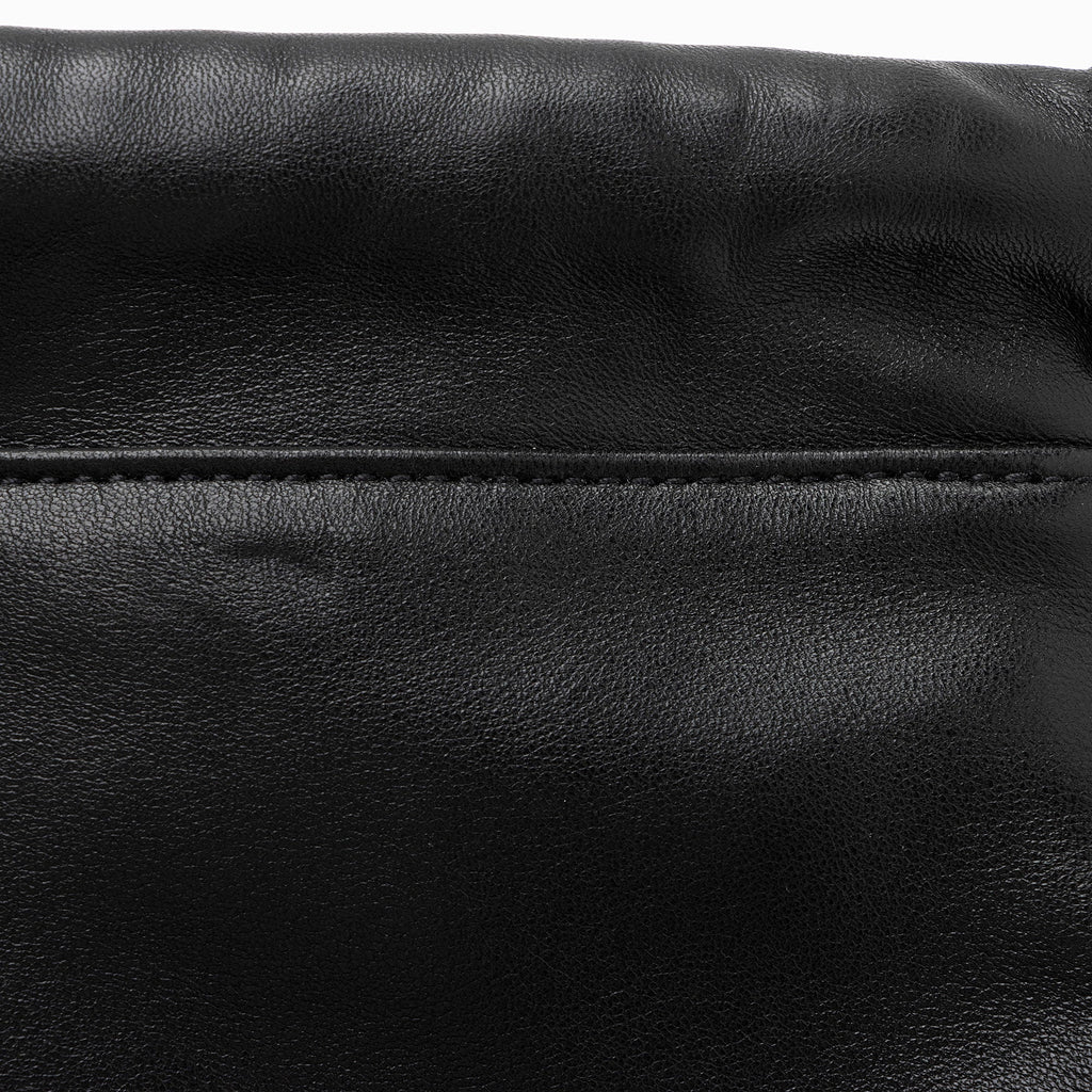 Saint Laurent Lambskin Teddy Drawstring Backpack (SHF-t2PP0a)