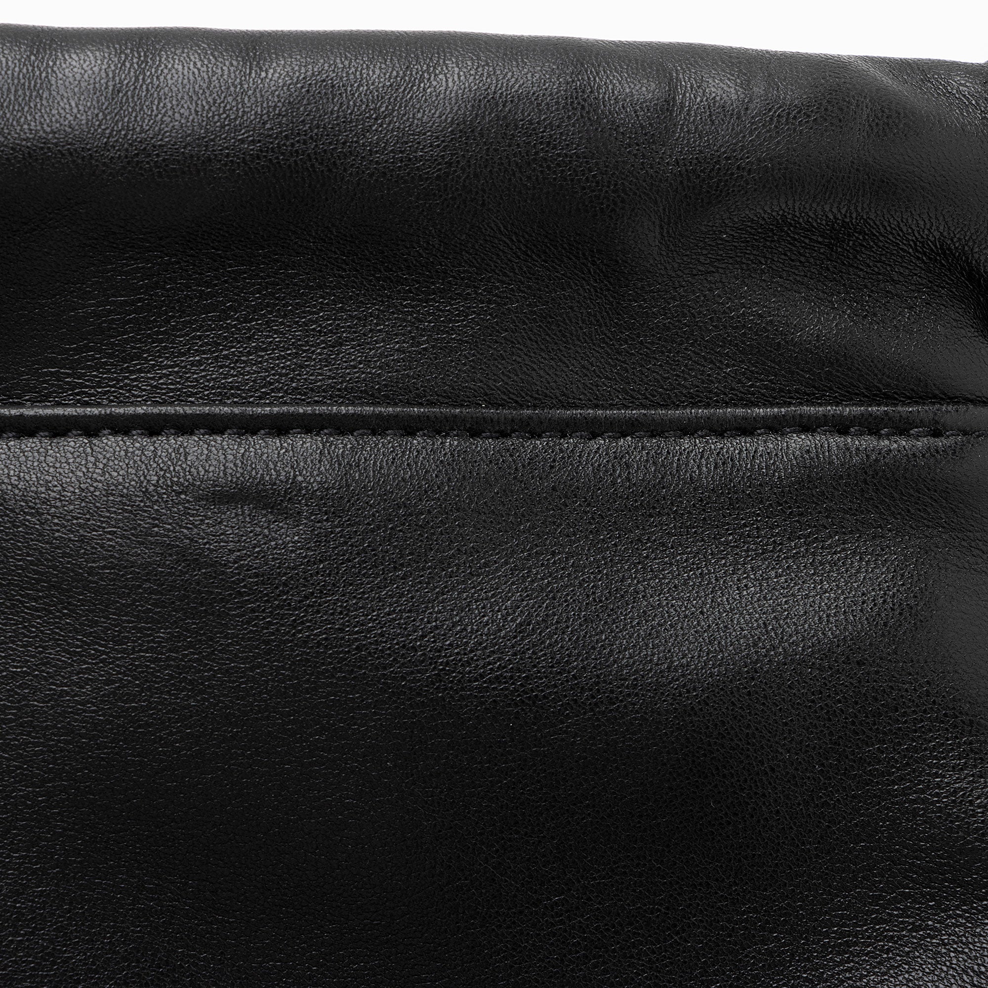 Saint Laurent Lambskin Teddy Drawstring Backpack (SHF-t2PP0a)