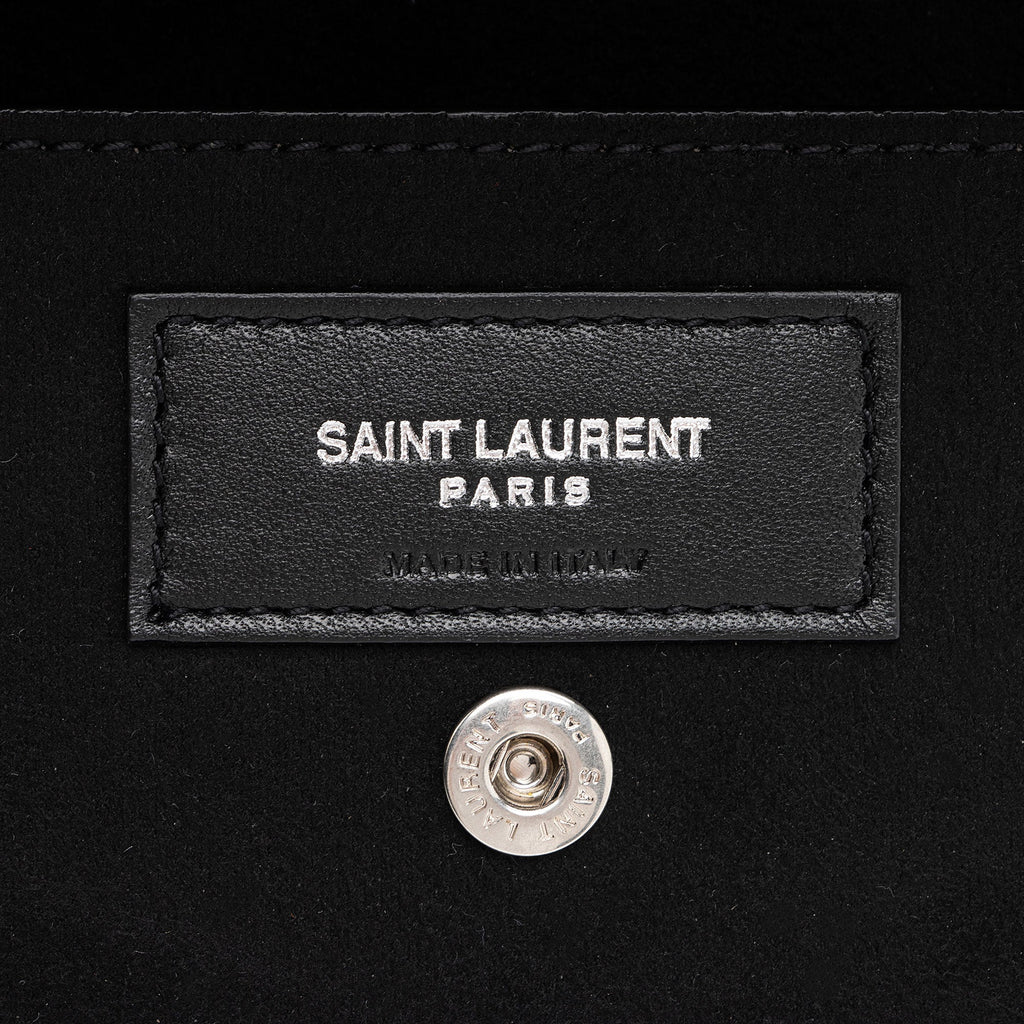 Saint Laurent Lambskin Teddy Drawstring Backpack (SHF-t2PP0a)