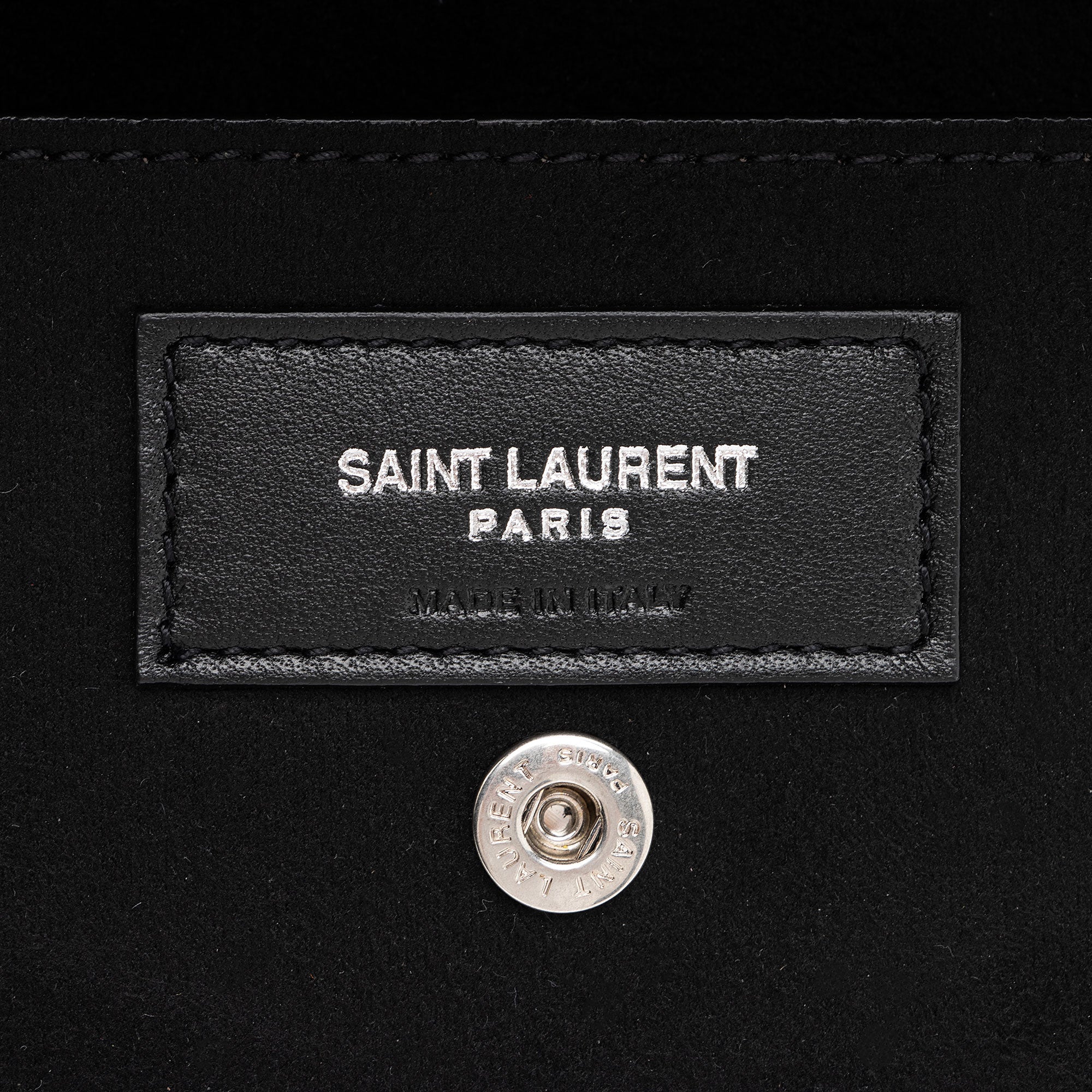 Saint Laurent Lambskin Teddy Drawstring Backpack (SHF-t2PP0a)