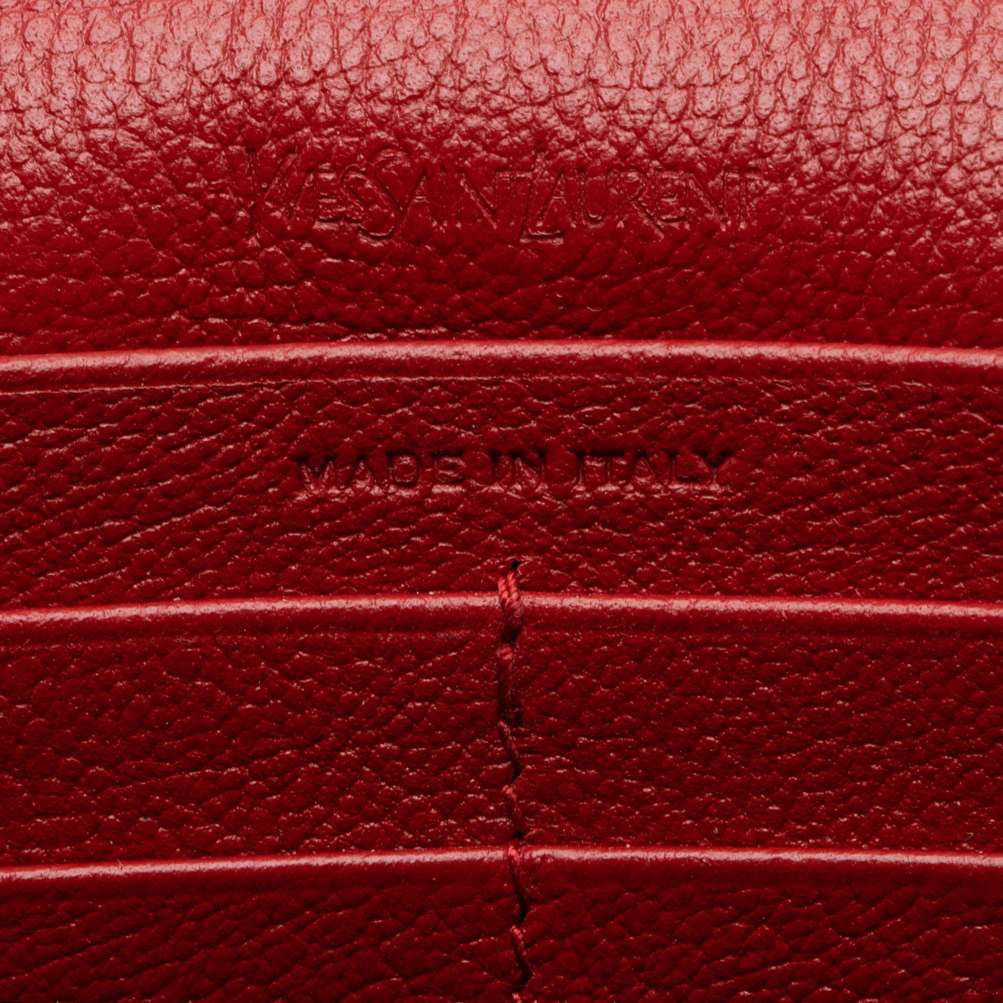 Saint Laurent Leather Belle de Jour Chain Wallet (SHF-IinJeF)