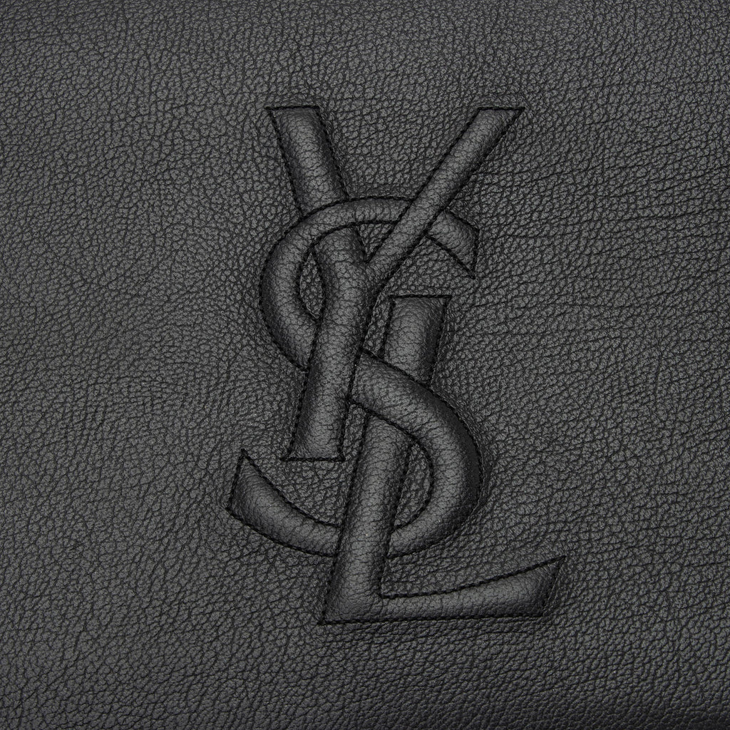 Saint Laurent Leather Belle de Jour Large Clutch (SHF-P2EMKL)
