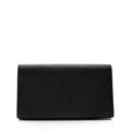 Saint Laurent Leather Belle de Jour Large Clutch (SHF-P2EMKL)