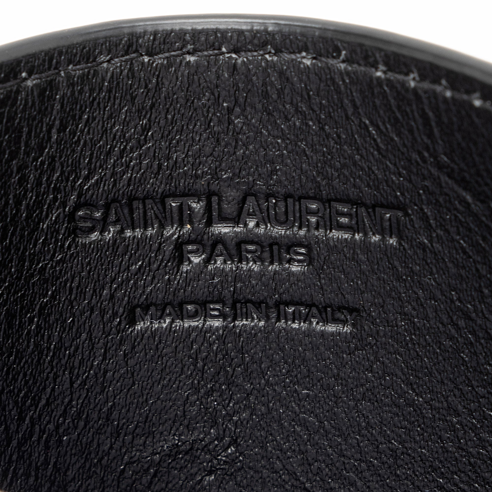 Saint Laurent Leather Card Case Insert (SHF-ULaGBb)