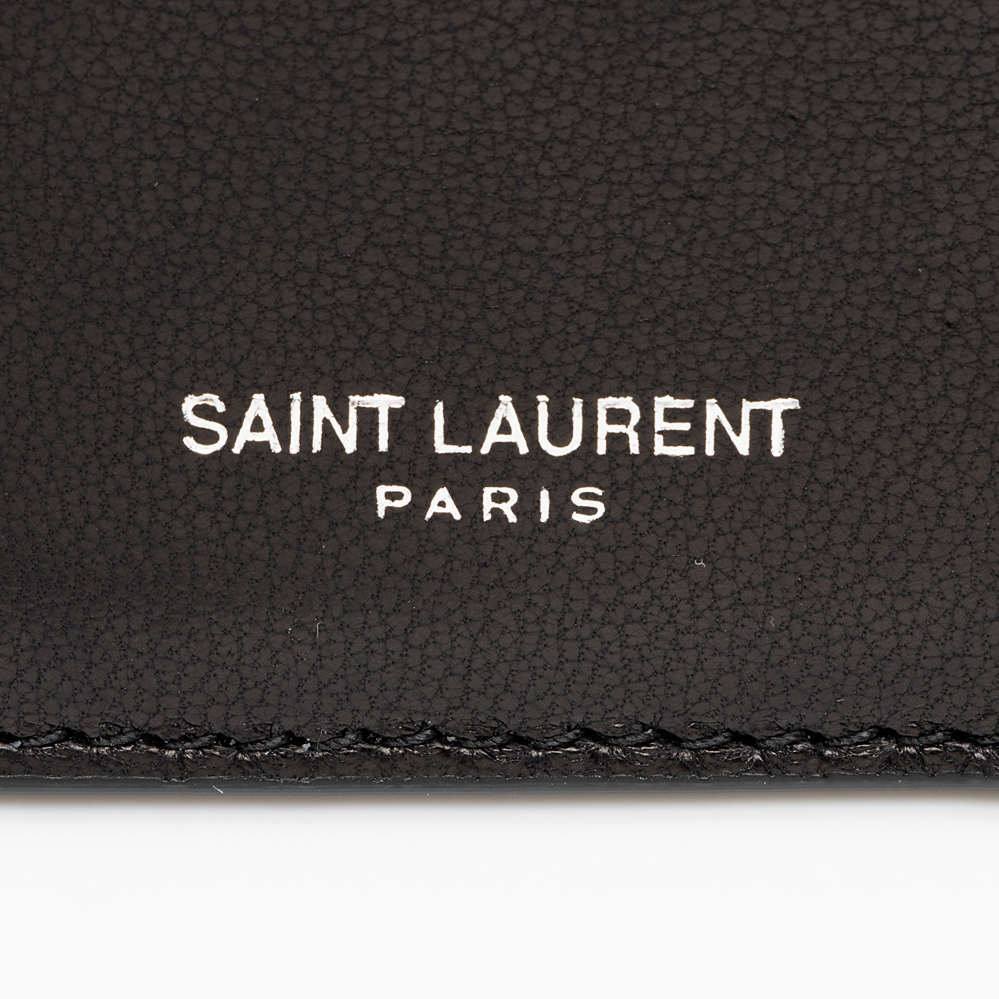 Saint Laurent Leather Card Case Insert (SHF-ULaGBb)