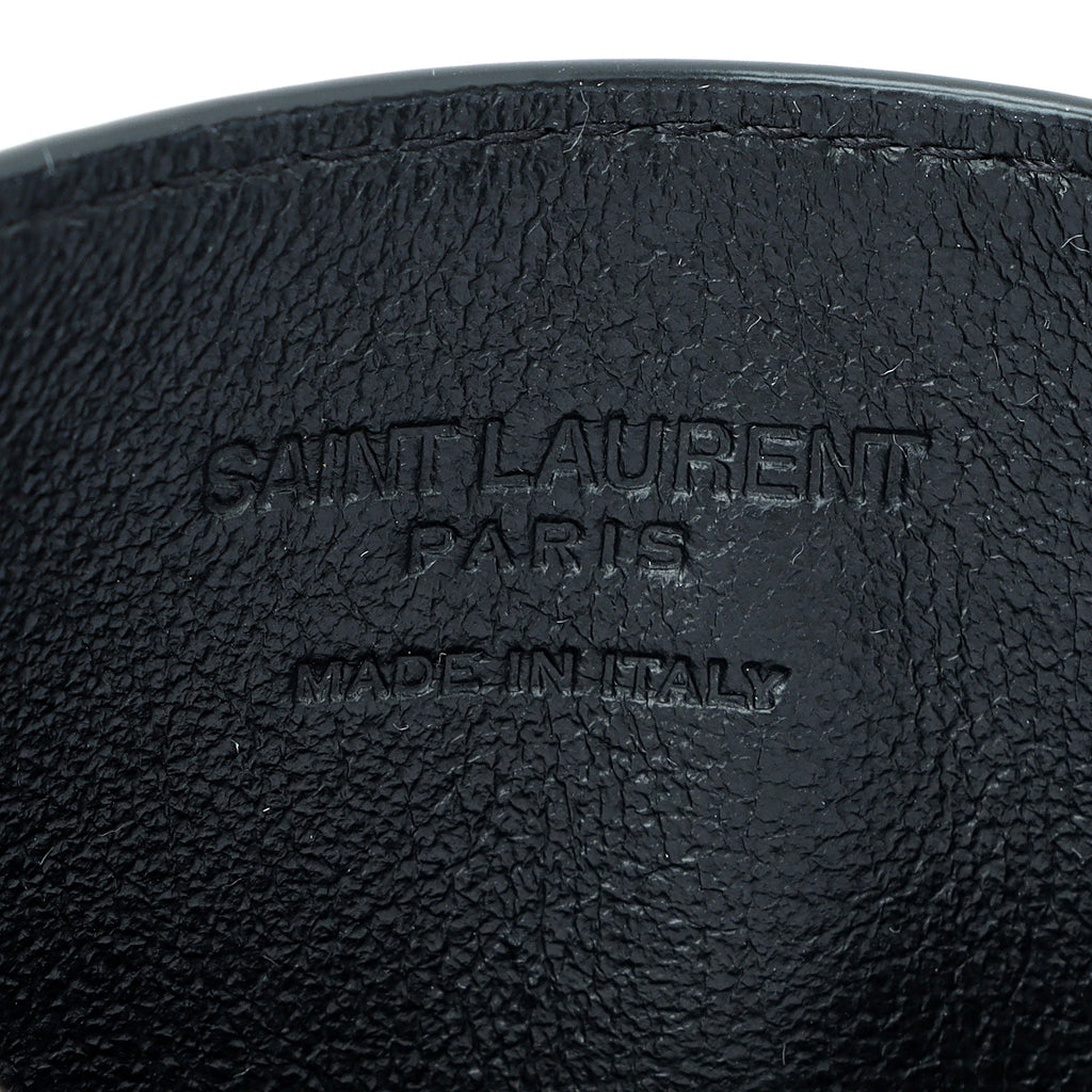 Saint Laurent Leather Card Case Insert (SHF-EI3eXn)