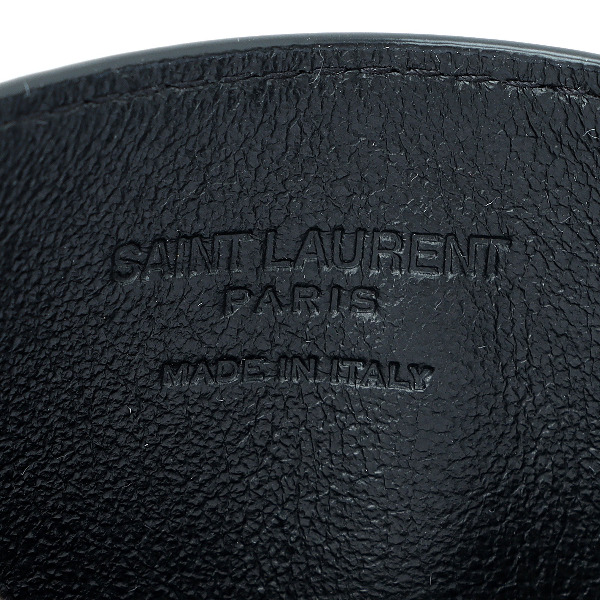 Saint Laurent Leather Card Case Insert (SHF-EI3eXn)