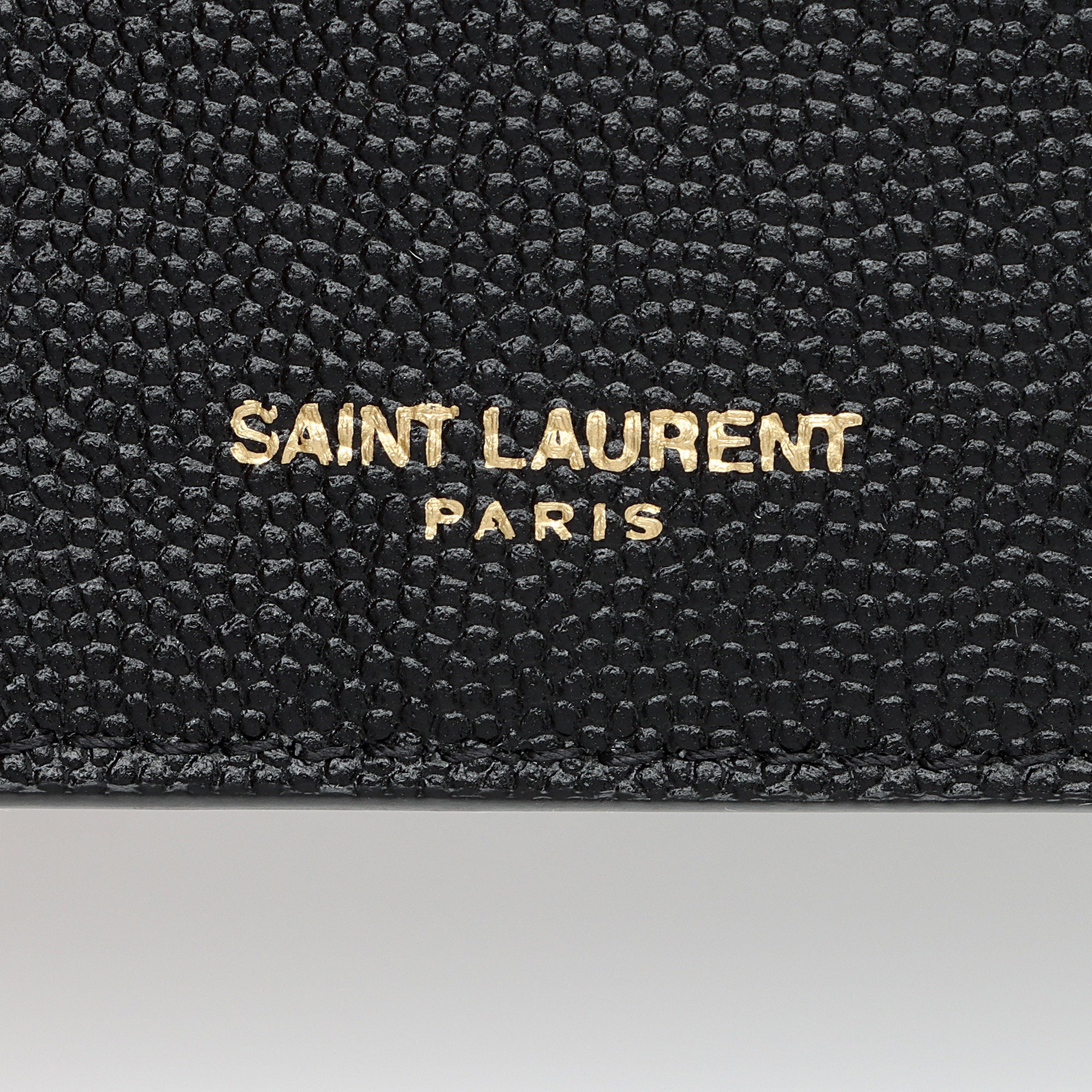 Saint Laurent Leather Card Case Insert (SHF-EI3eXn)