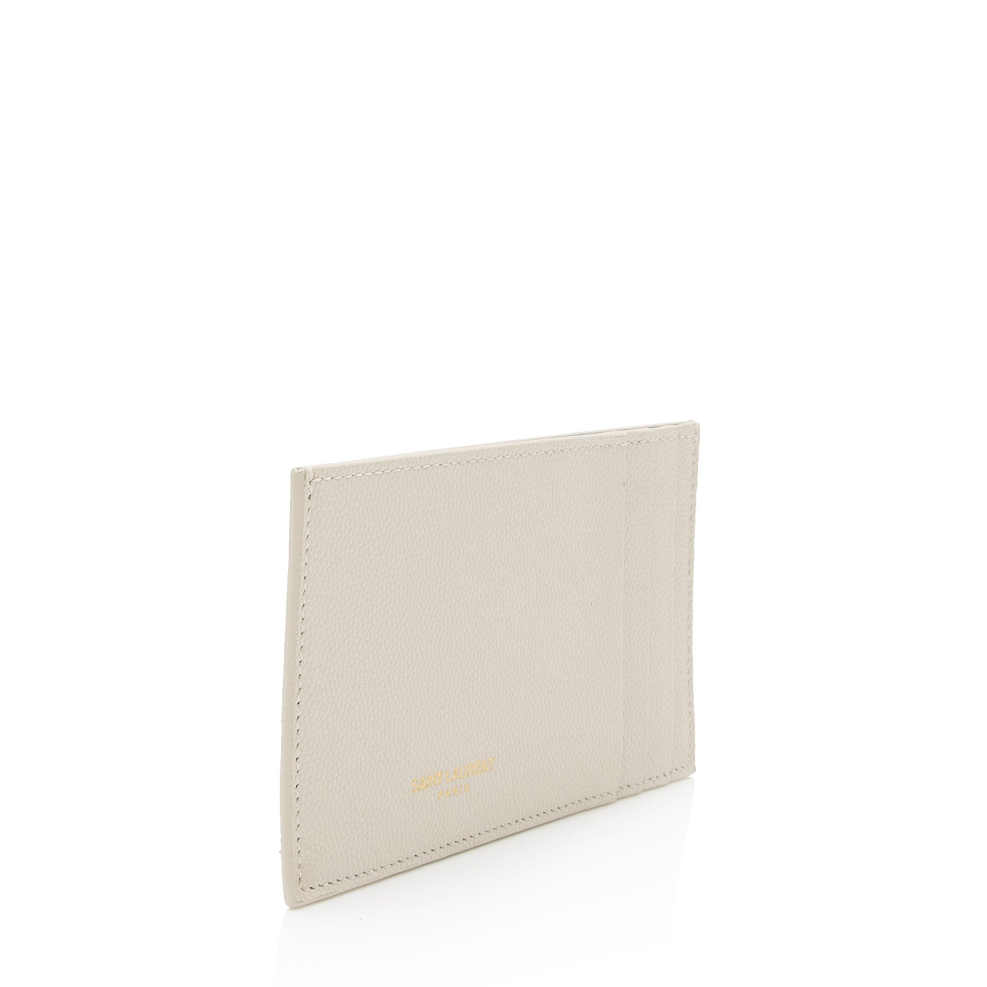 Saint Laurent Leather Card Case Insert (SHF-4Iww7S)