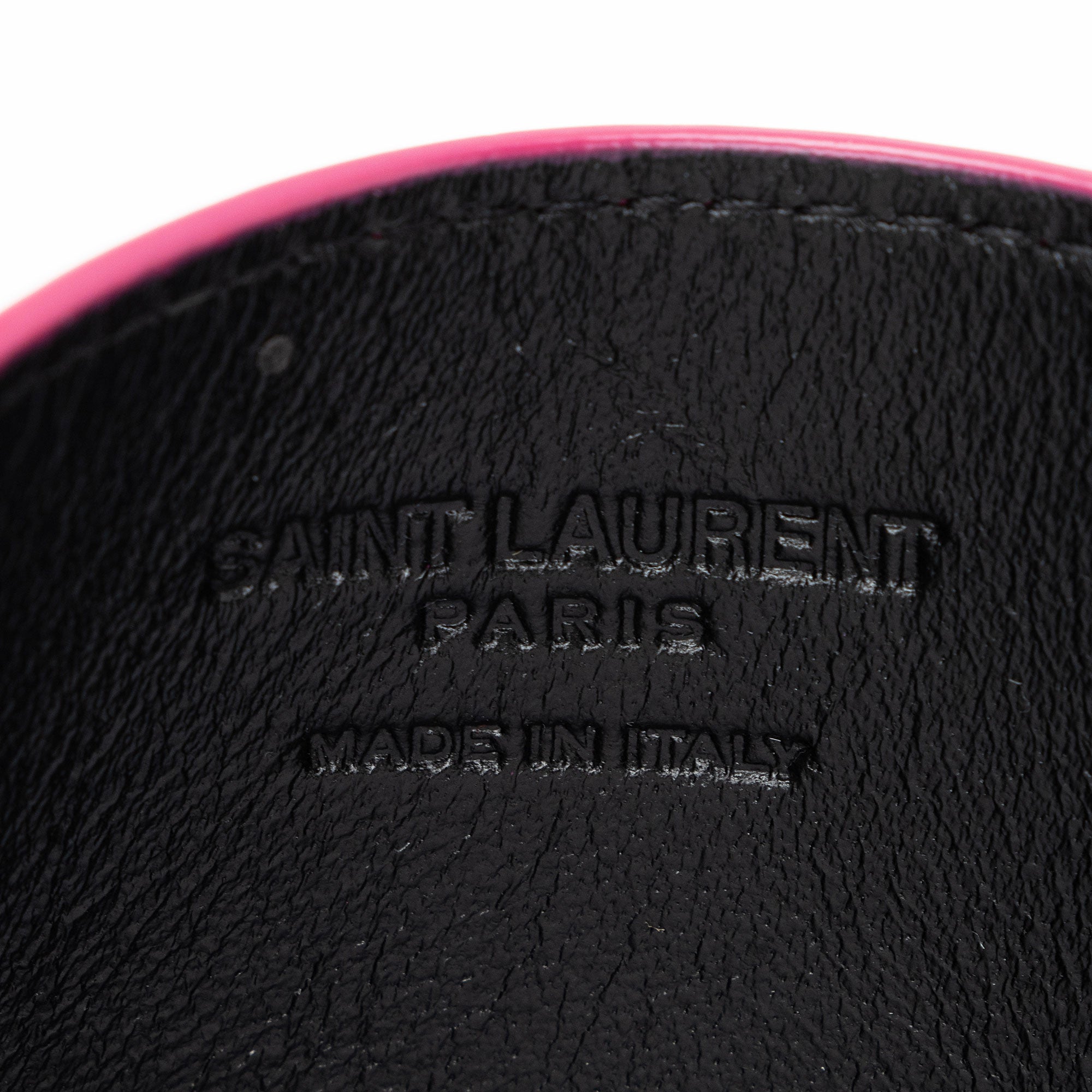 Saint Laurent Leather Card Case (SHF-GLsxeN)