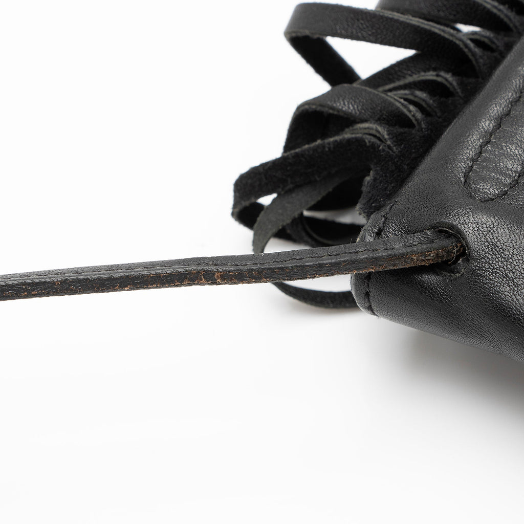 Saint Laurent Leather Fringe Anita Crossbody Bag (SHF-zM6EOQ)
