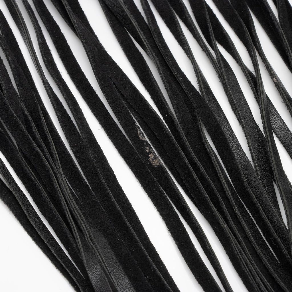 Saint Laurent Leather Fringe Anita Crossbody Bag (SHF-zM6EOQ)