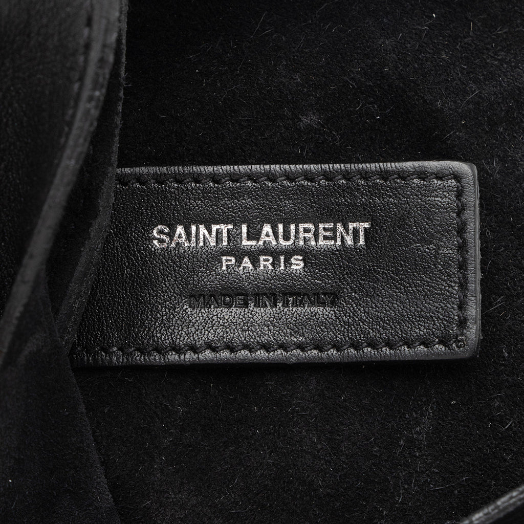 Saint Laurent Leather Fringe Anita Crossbody Bag (SHF-zM6EOQ)