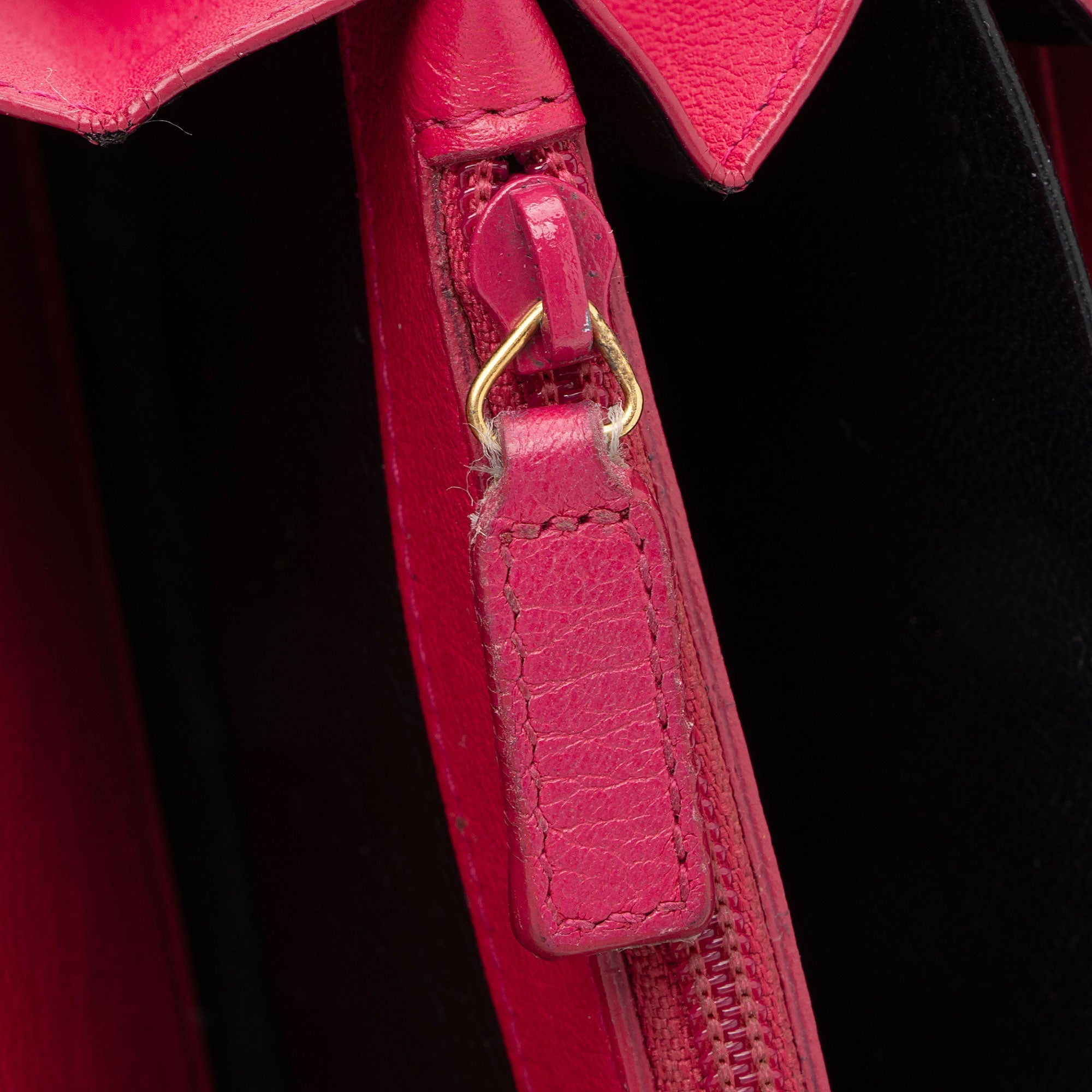 Saint Laurent Leather Monogram Belle du Jour Zip Around Wallet (SHF-agqKCo)