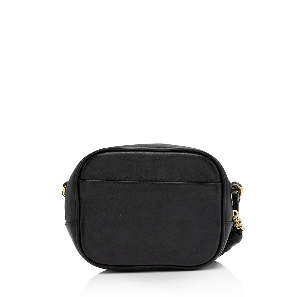 Saint Laurent Leather Monogram Blogger Bag (SHF-0bGOag)