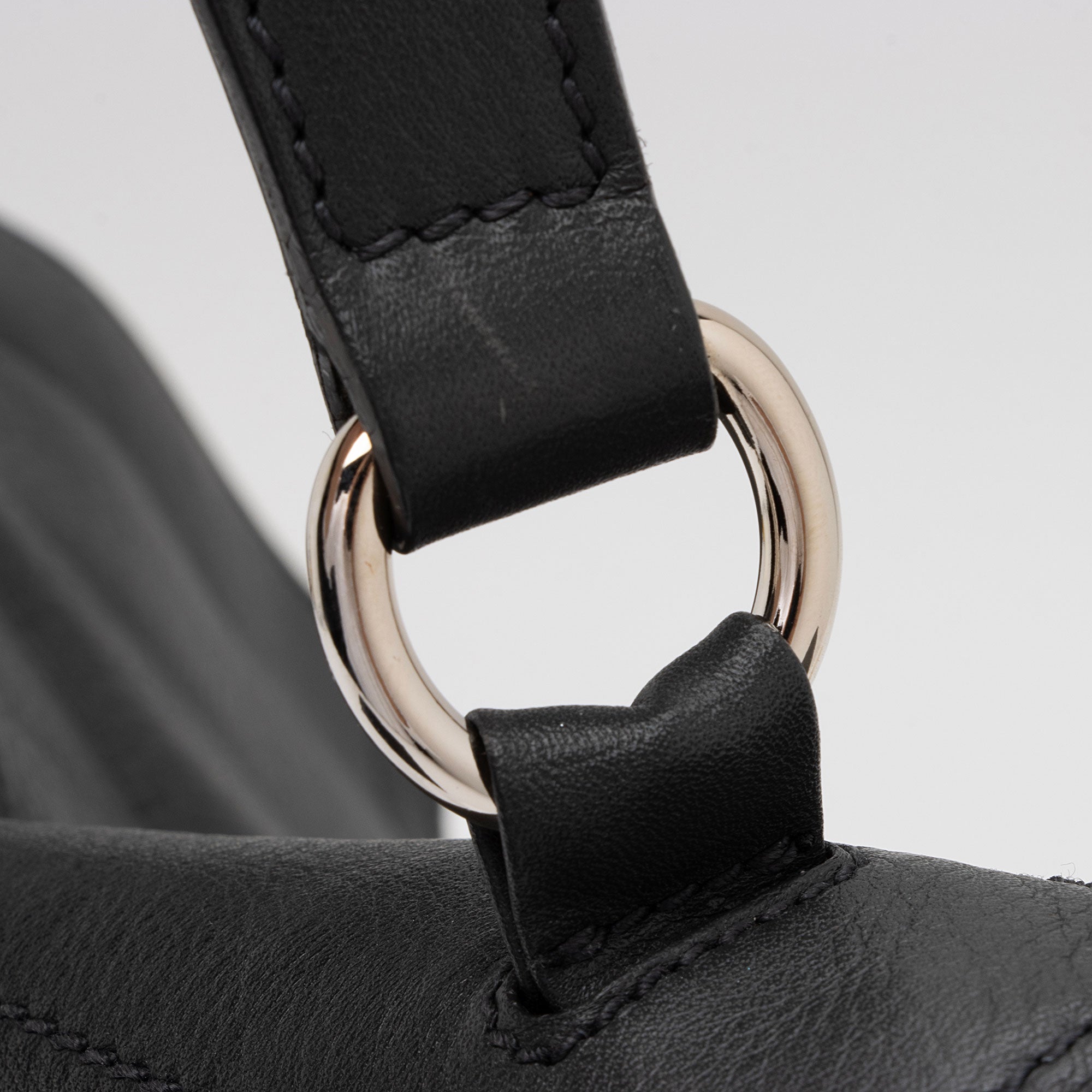 Saint Laurent Leather Muse Two Large Satchel (SHF-KW43Zr)
