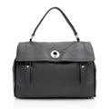 Saint Laurent Leather Muse Two Large Satchel (SHF-KW43Zr)