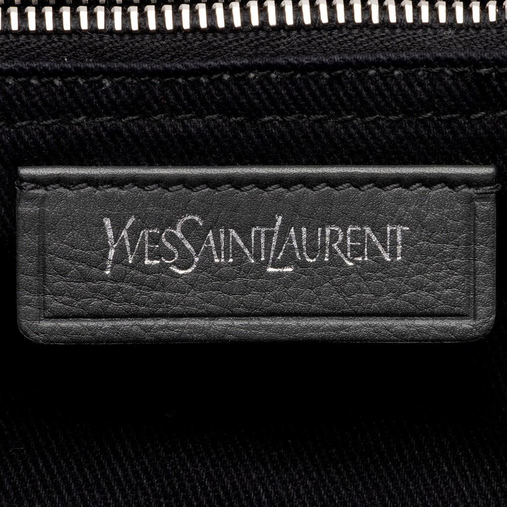 Saint Laurent Leather Muse Two Large Satchel (SHF-KW43Zr)