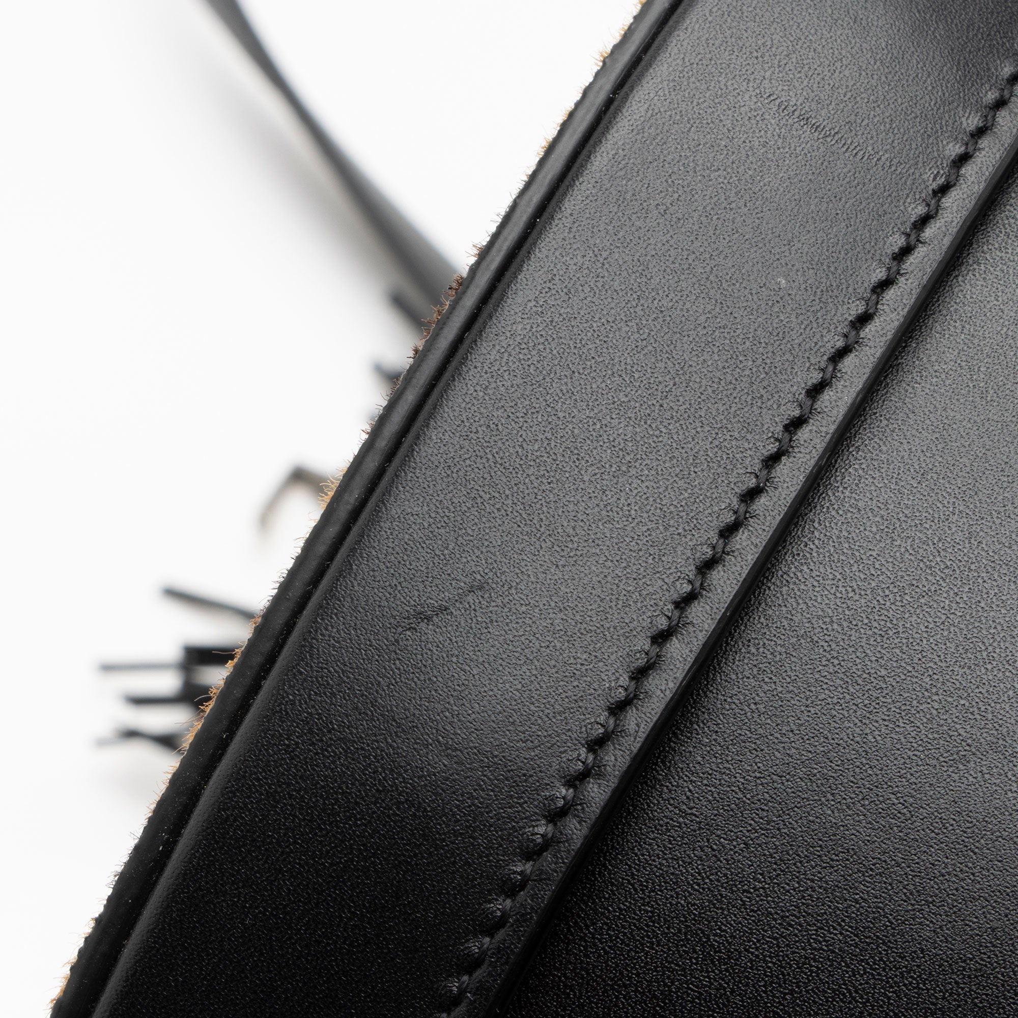 Saint Laurent Leather Ponyhair Leopard Print Mica Hatbox Small Crossbody Bag (SHF-LTfquL)