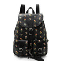 Saint Laurent Leather Prairie Floral Festival Backpack (SHF-VN9m0q)