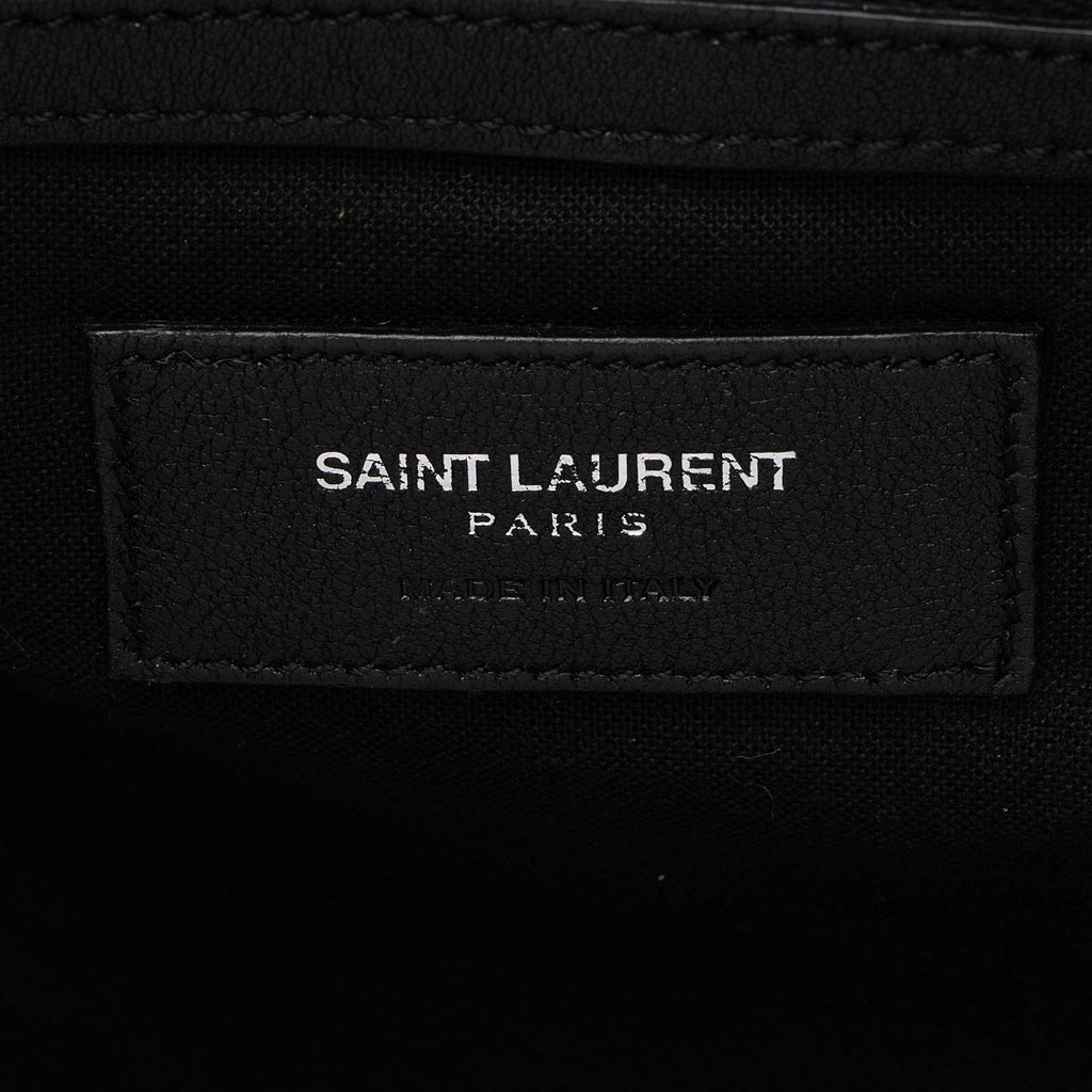 Saint Laurent Leather Prairie Floral Festival Backpack (SHF-VN9m0q)