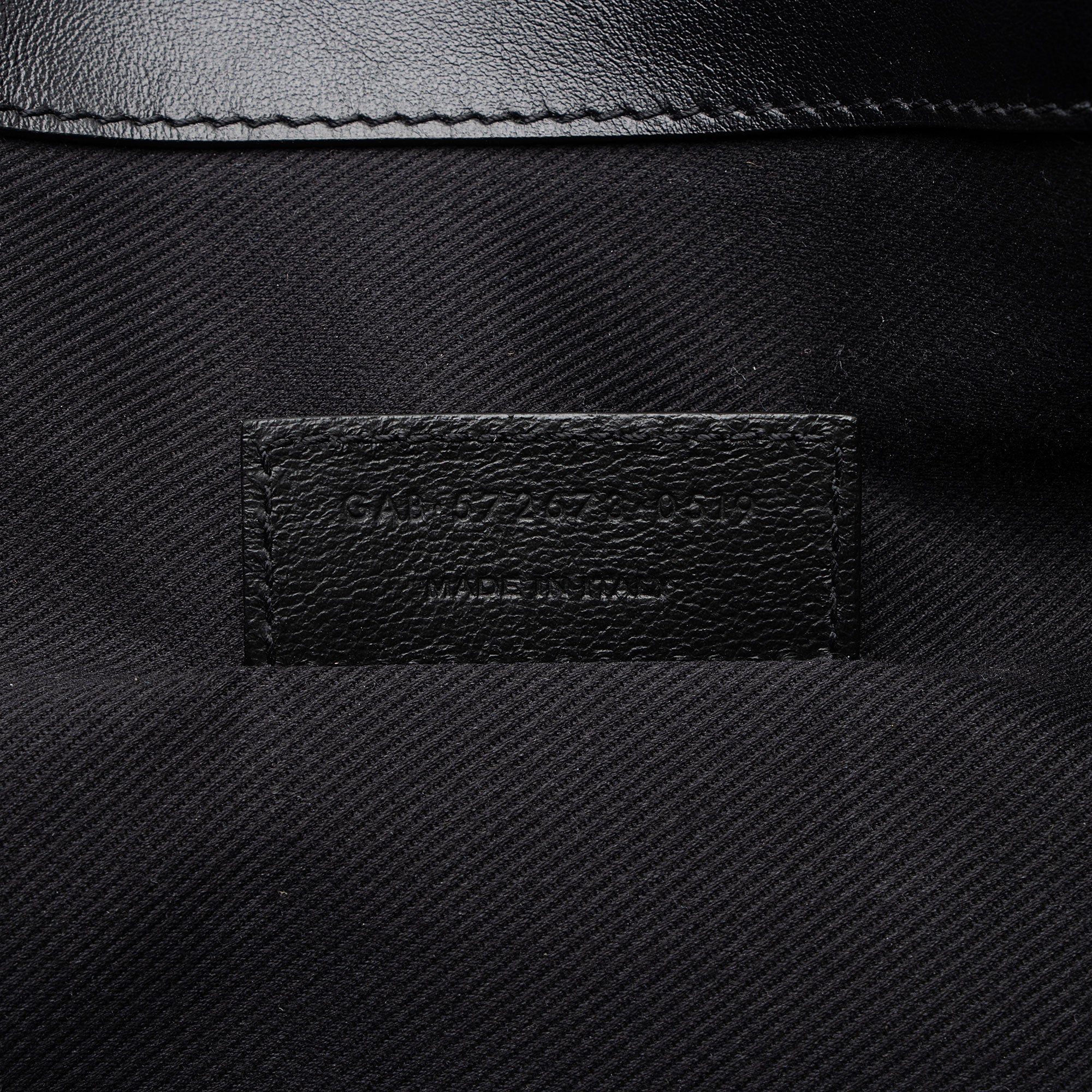 Saint Laurent Leather Teddy Large Bucket Bag (SHF-s2ALK4)