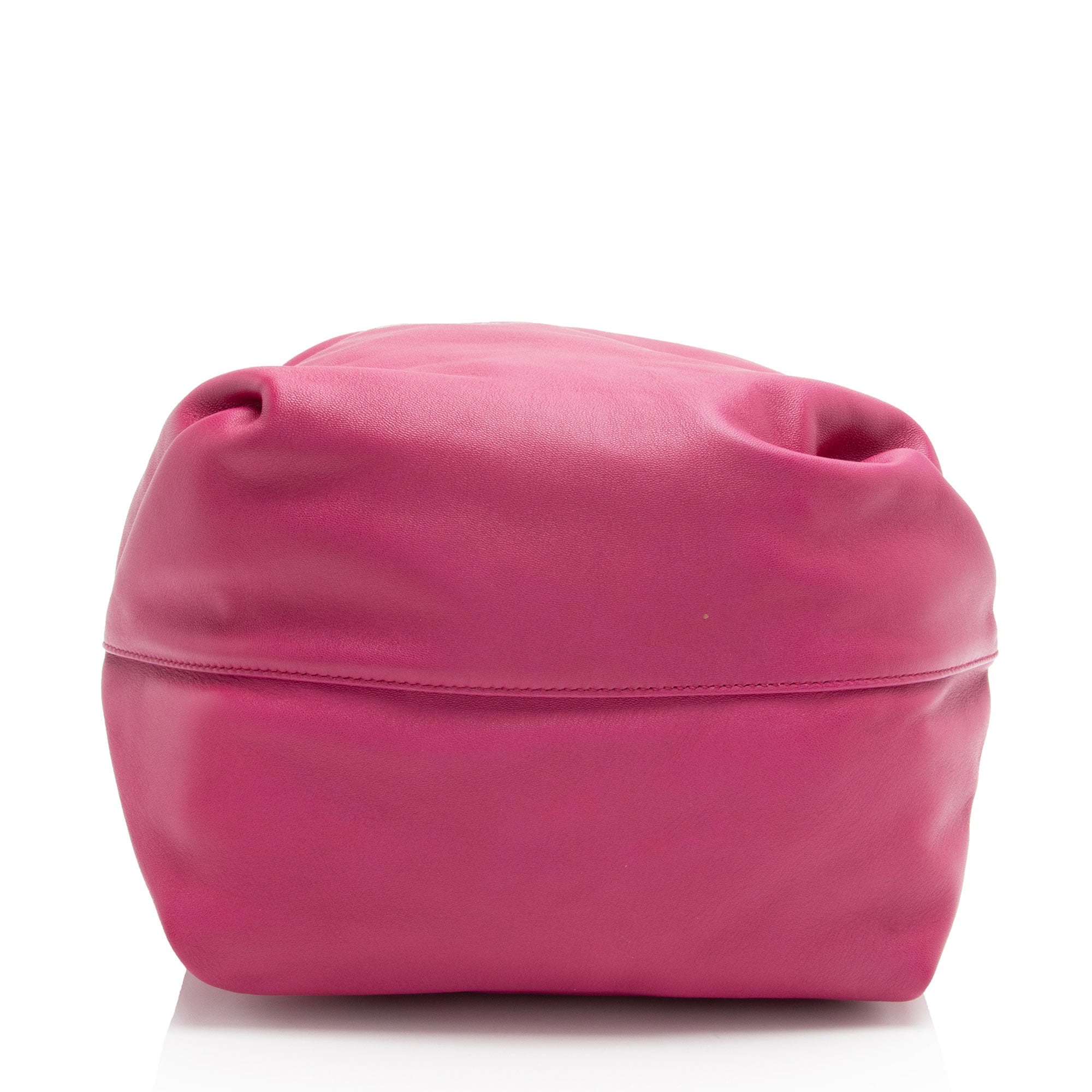 Saint Laurent Leather Teddy Small Bucket Bag (SHF-xicq3g)
