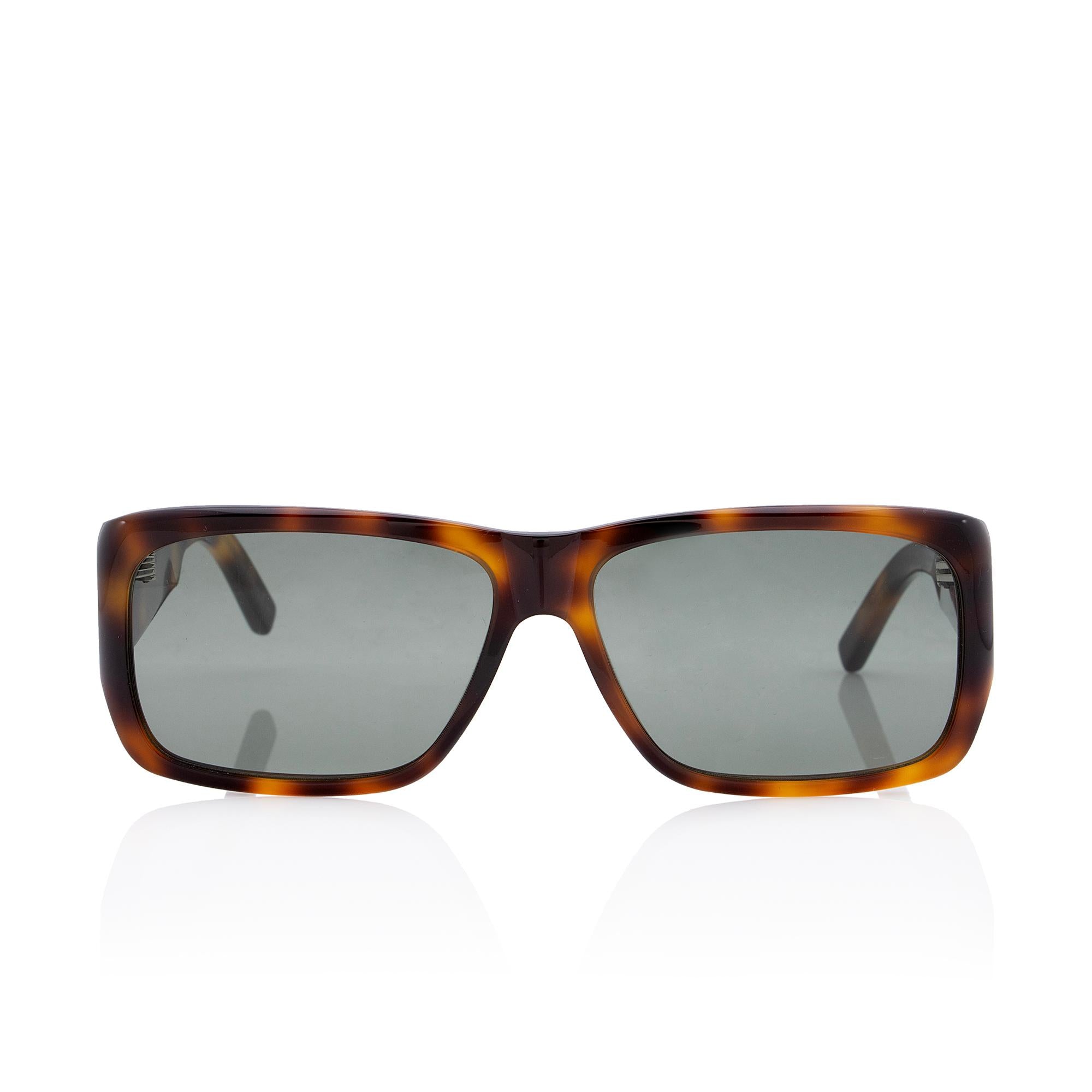 Saint Laurent Lenny Rectangular Sunglasses (SHF-JbHfZx)