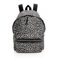 Saint Laurent Leopard Print Canvas City Backpack (SHF-lc0KDV)