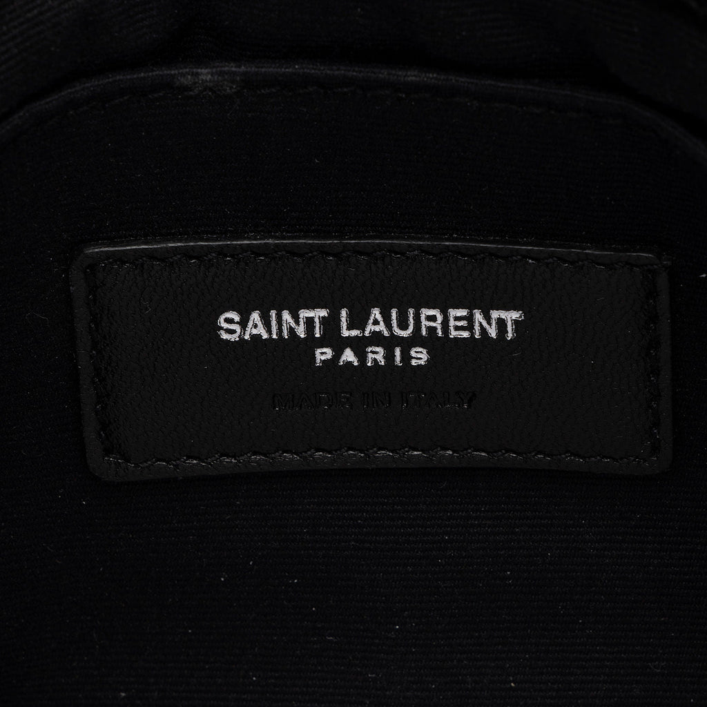 Saint Laurent Matelasse Calfskin Jolie Pouch (SHF-Zo6uL5)