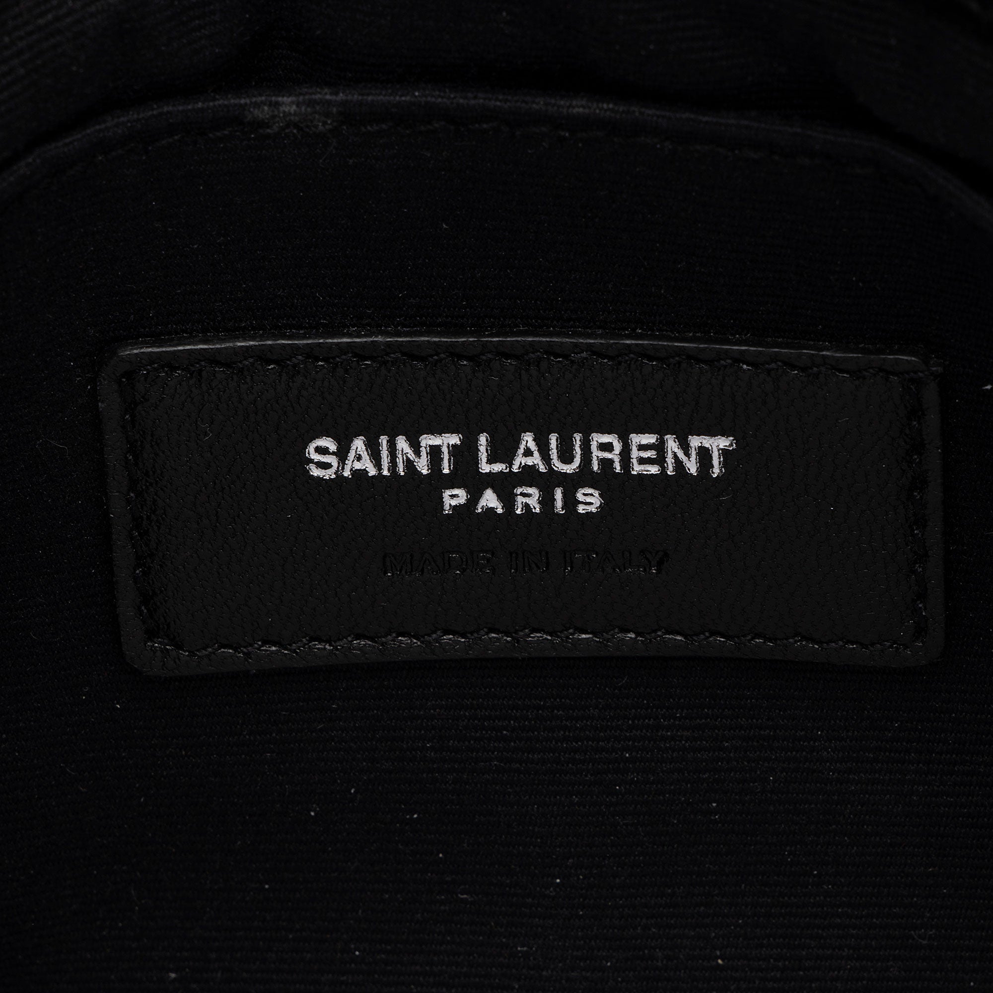 Saint Laurent Matelasse Calfskin Jolie Pouch (SHF-Zo6uL5)