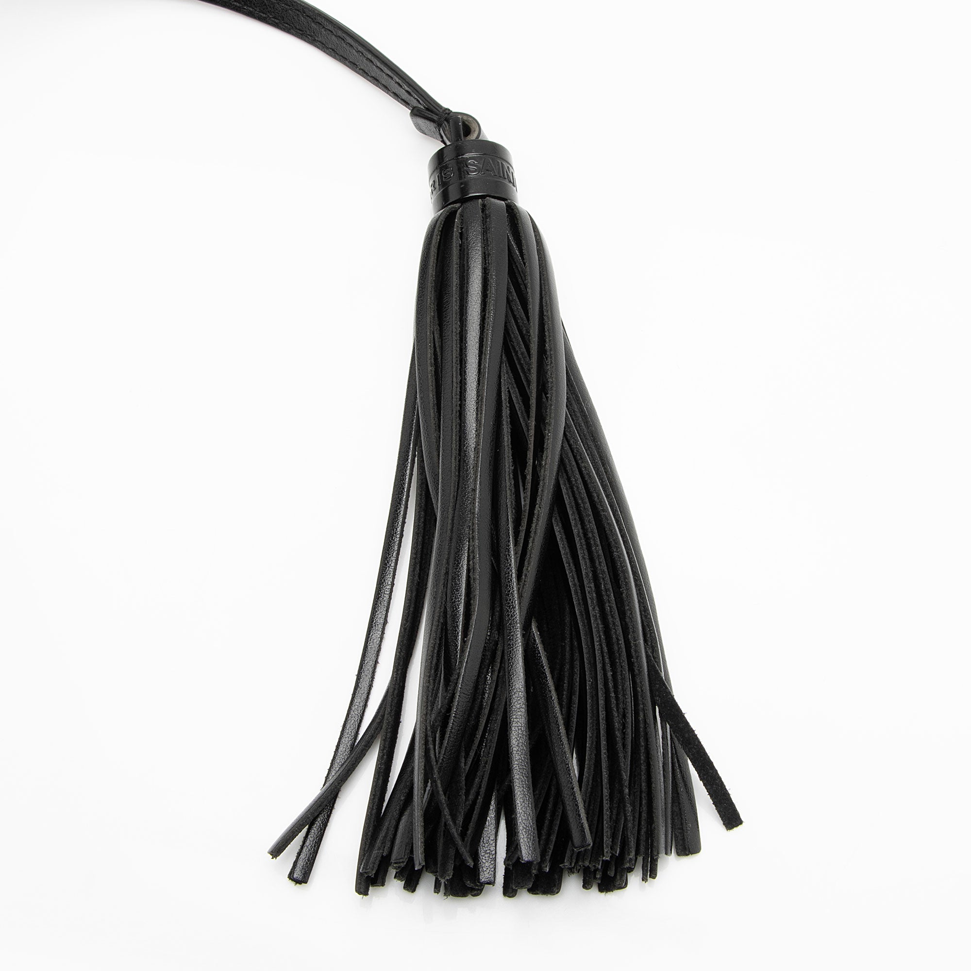 Saint Laurent Matelasse Calfskin Matte Black Monogram Lou Camera Bag (SHF-APSLqT)