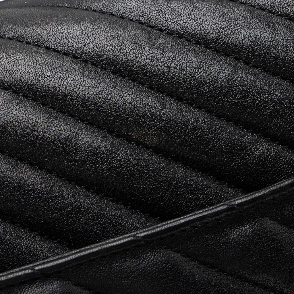 Saint Laurent Matelasse Calfskin Monogram College Large Shoulder Bag (SHF-NTG48D)