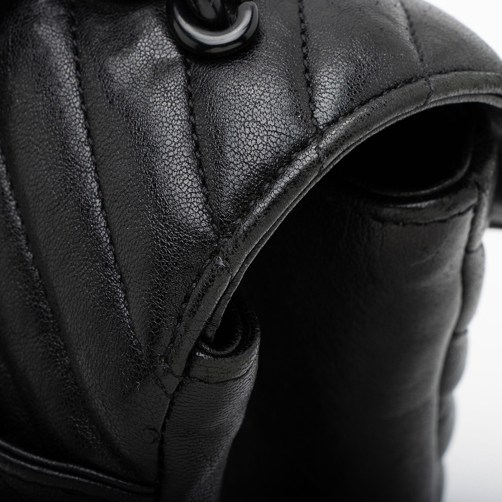 Saint Laurent Matelasse Calfskin Monogram College Large Shoulder Bag (SHF-NTG48D)
