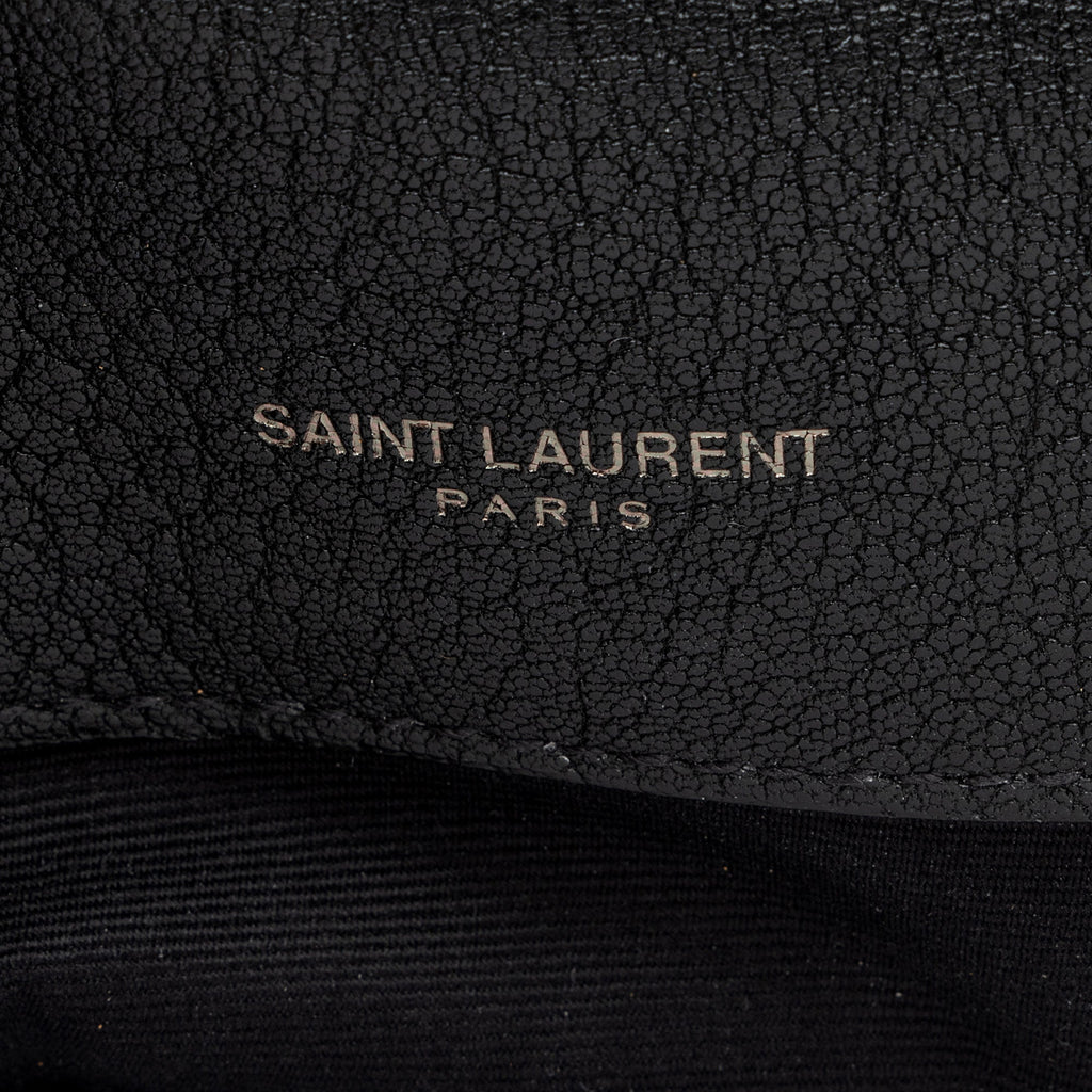 Saint Laurent Matelasse Calfskin Monogram College Large Shoulder Bag (SHF-6MZ4bL)