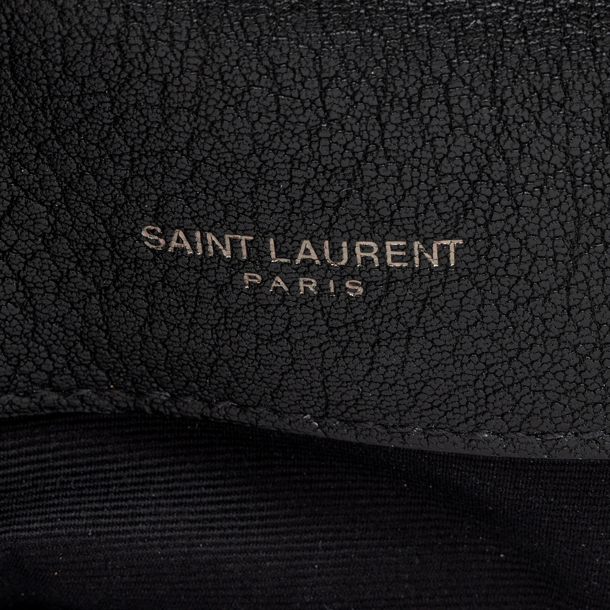 Saint Laurent Matelasse Calfskin Monogram College Large Shoulder Bag (SHF-6MZ4bL)