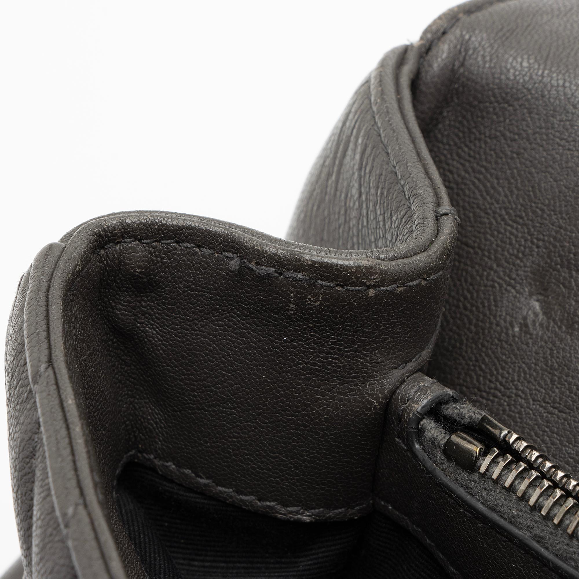 Saint Laurent Matelasse Calfskin Monogram College Medium Shoulder Bag (SHF-VVdWy3)