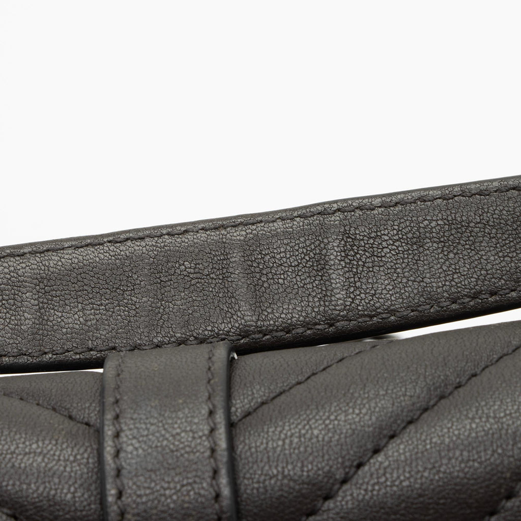Saint Laurent Matelasse Calfskin Monogram College Medium Shoulder Bag (SHF-VVdWy3)
