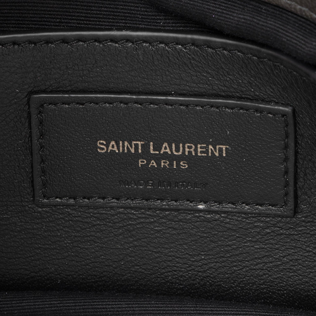 Saint Laurent Matelasse Calfskin Monogram College Medium Shoulder Bag (SHF-VVdWy3)
